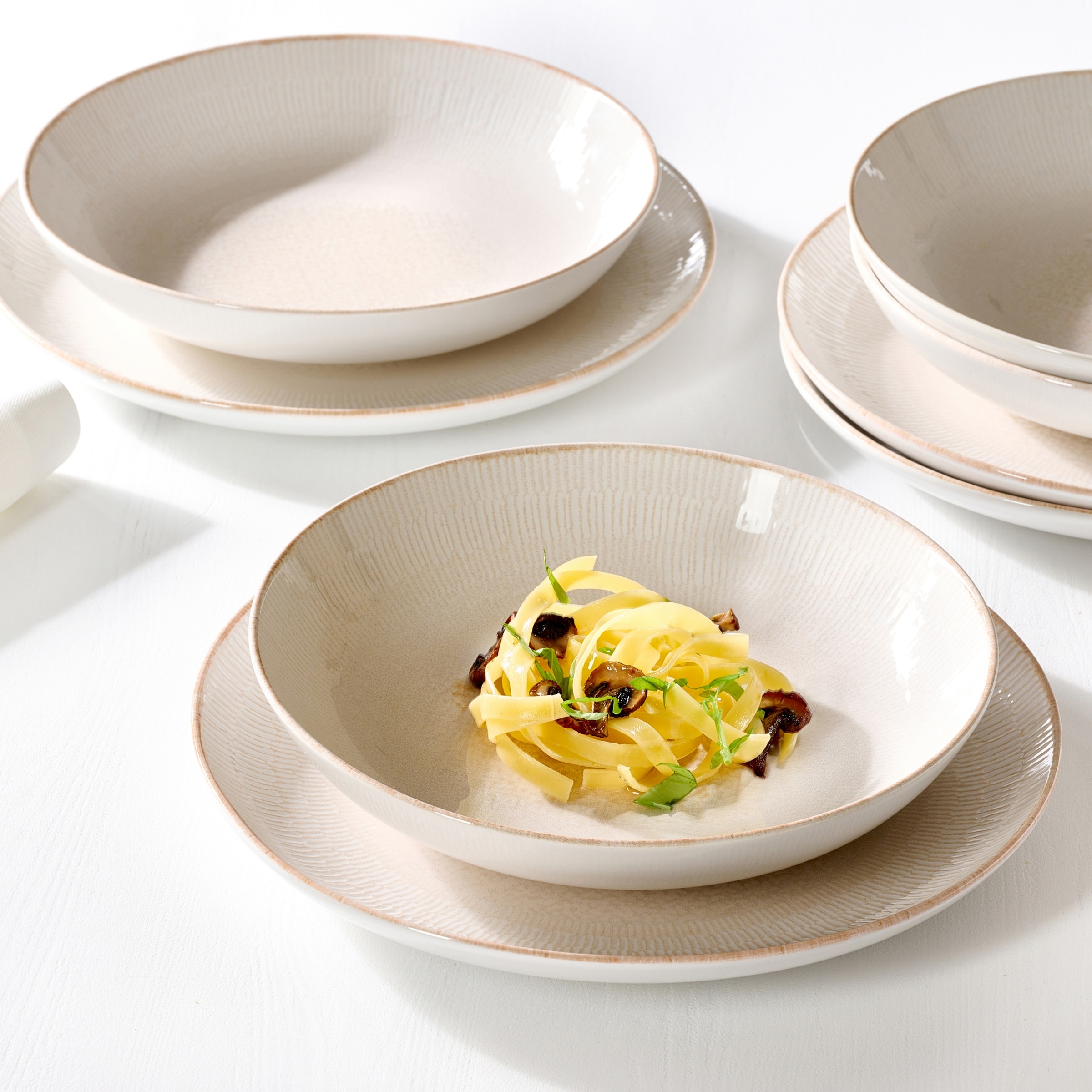 Ritzenhoff & Breker Tafelservice »Cara« aus Steinzeug für 6 Personen