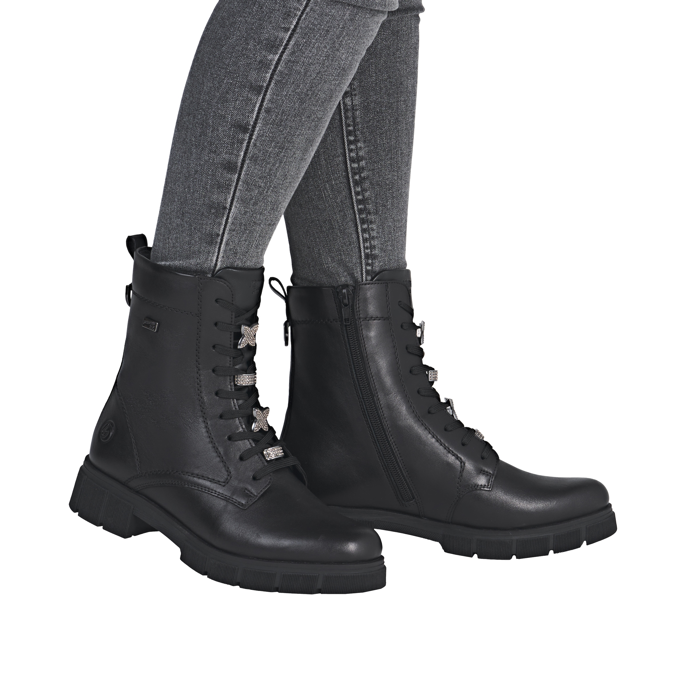 Remonte Schnürstiefelette  Outdoorboots, Schnürboots mit wasserabweisender TEX-Membran