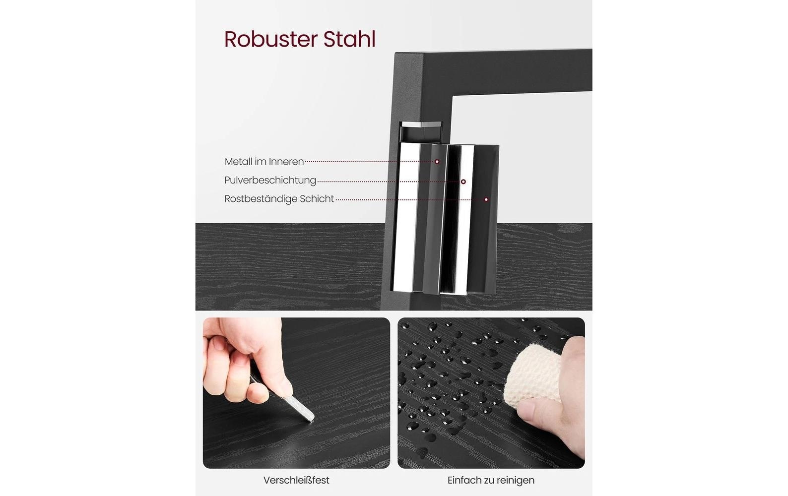 VASAGLE Étagère »5 Ablagen 33.8 x 170 cm«