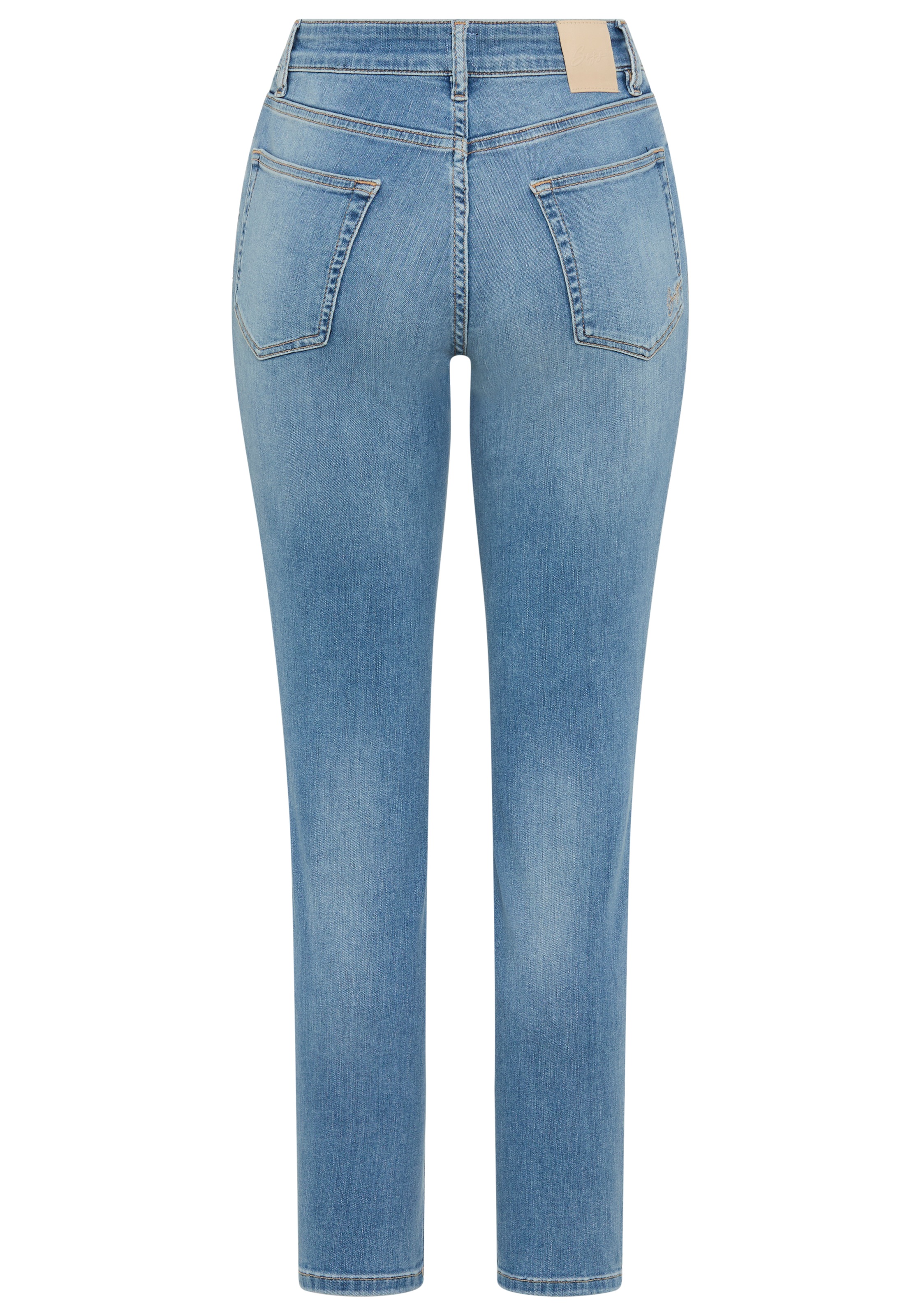 BOSS ORANGE Jeans slim »JACKIE MR 11.0 Premium Damenmode« im 5-Pocket-Stil, Mid Rise