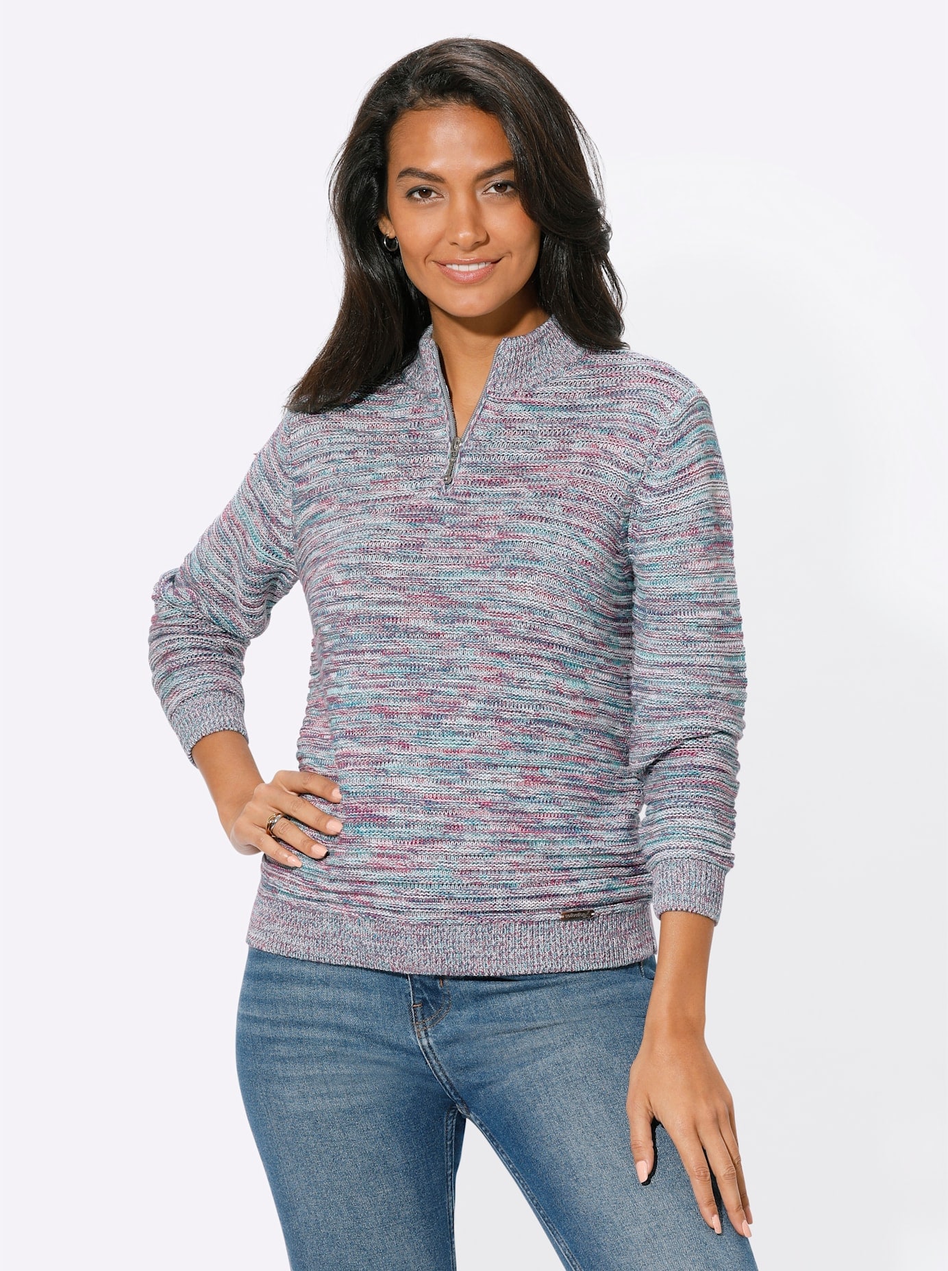 Casual Looks Pull à col montant »Pullover«