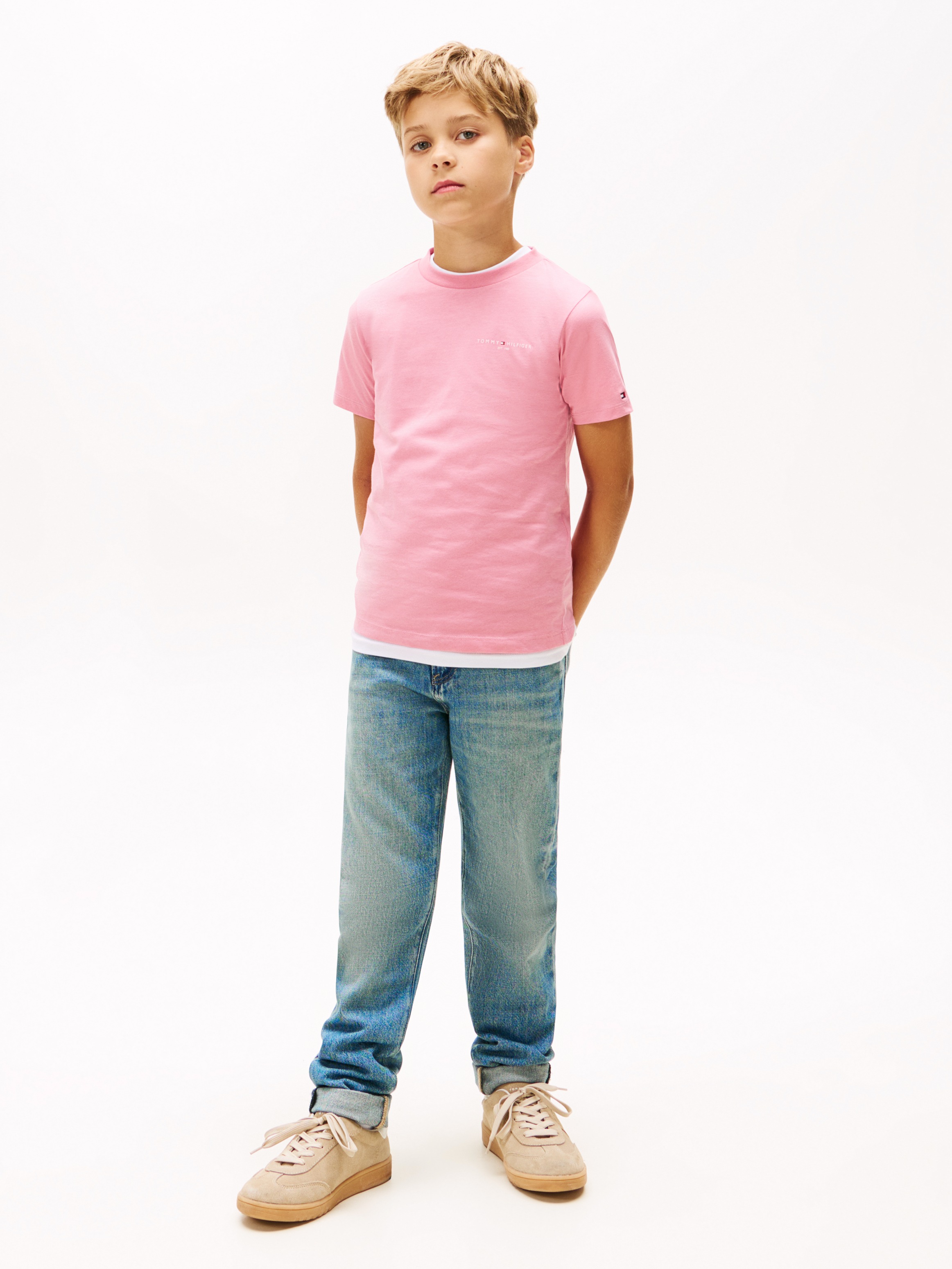 Tommy Hilfiger T-Shirt »MINI CORP T-SHIRT« Kinder bis 16 Jahre