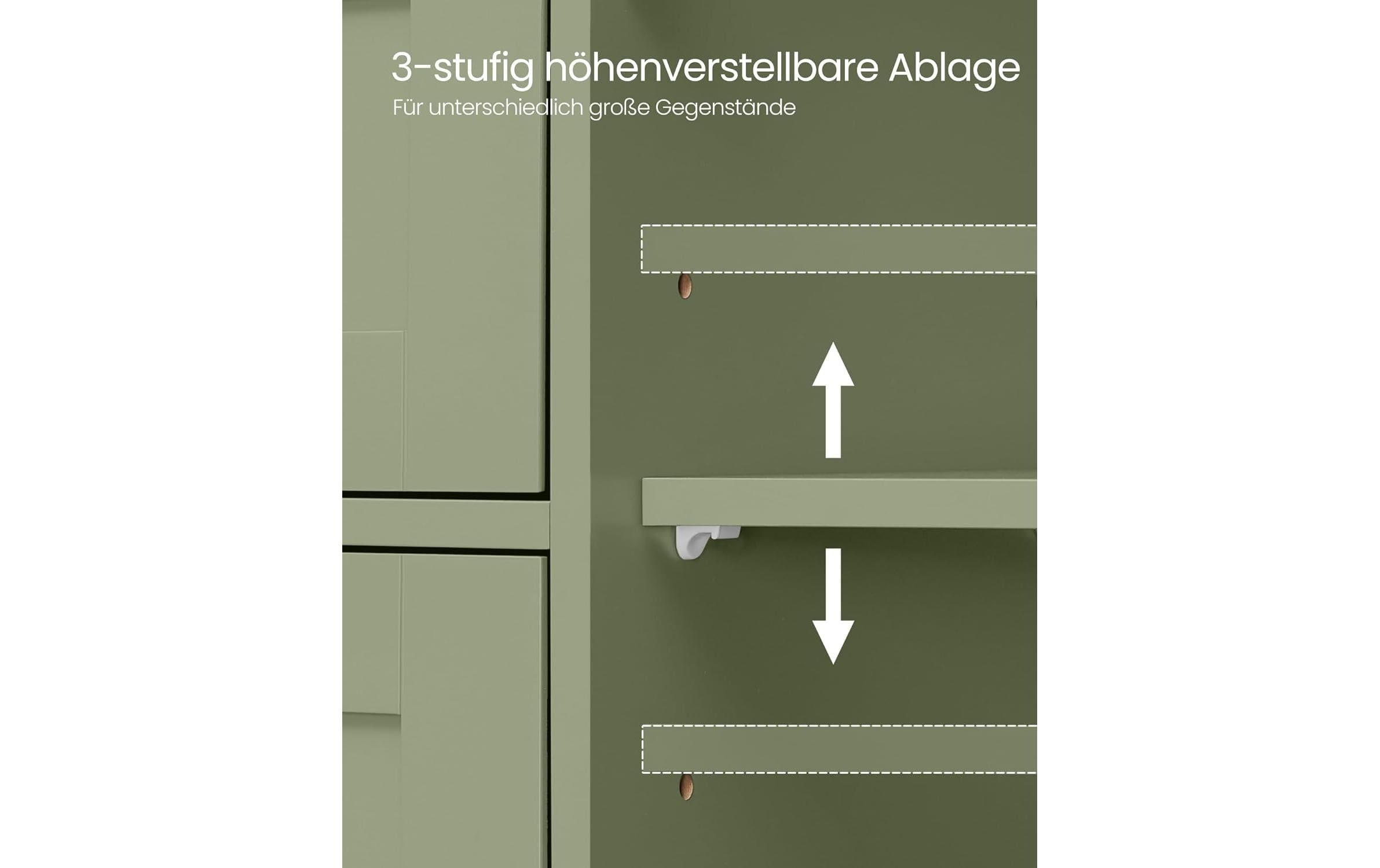 VASAGLE Mehrzweckschrank »Badezimmerschrank«
