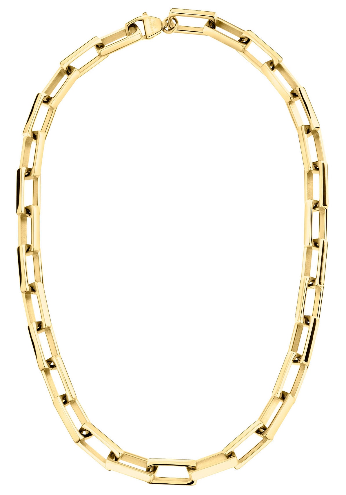 Liebeskind Berlin Chaîne à maillons »Schmuck Geschenk Edelstahl Halskette Big Link«