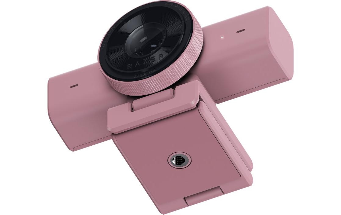RAZER Webcam »Kiyo V2 X 1080p 60 fps« Caméra de streaming Full HD avec autofocus et grand angle, rose