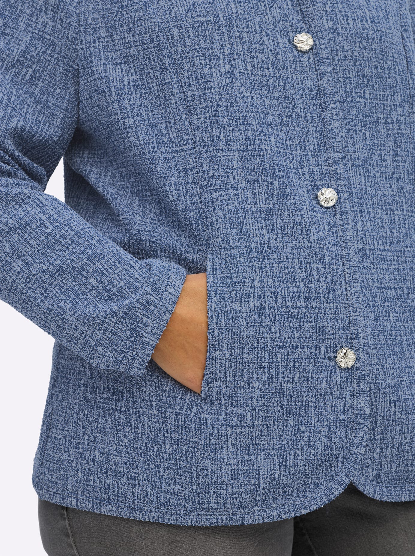 Sheego Veste blazer »Shirtblazer«