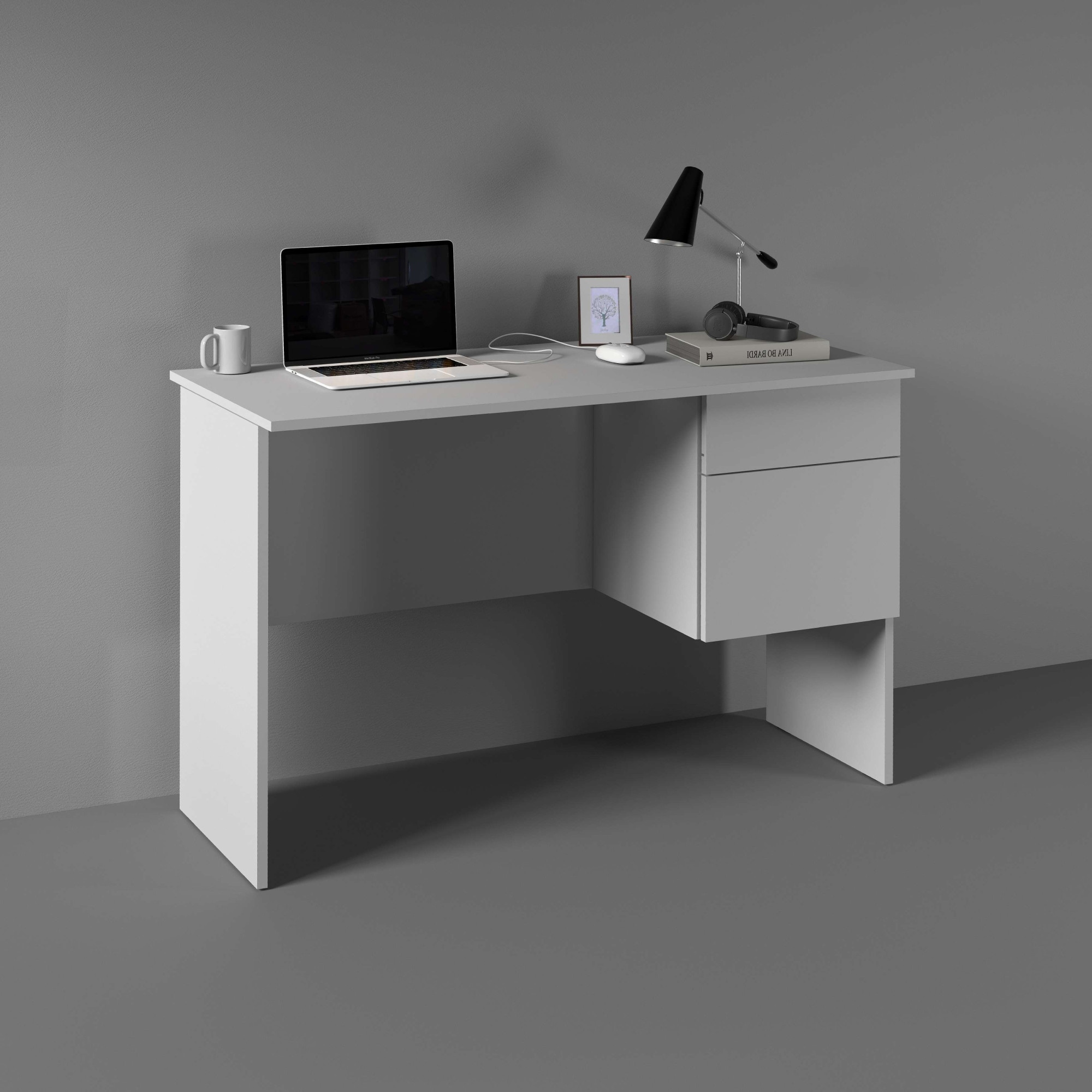 Home affaire Bureau »Essential, Schreibtisch, kleiner Computertisch, Bürotisch für Büro« 1 cuis tlg. mit 1 Tür,1 Schublade, Arbeitsplatte Breite 110 cm