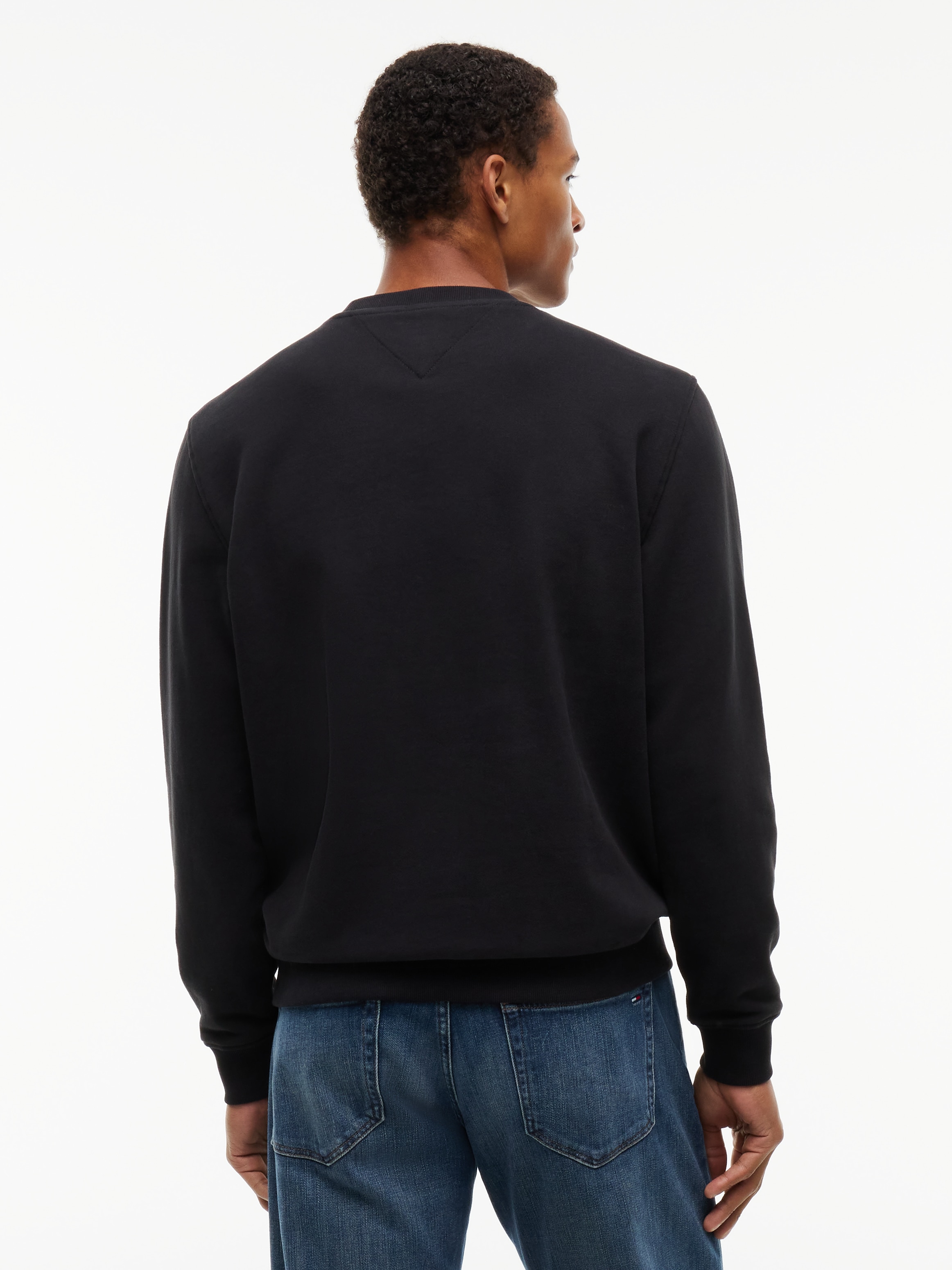 Tommy Jeans Sweat-shirt »REGULAR ENTRY SIGNATURE«, Coupe régulière avec col rond
