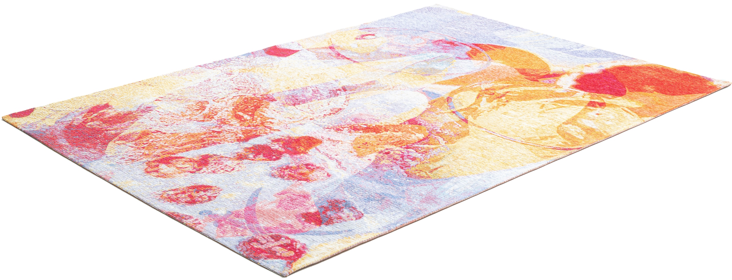 Sansibar Tapis »Keitum 013« Rectangulaire 3 mm Höhe Flachgewebe, modernes Design
