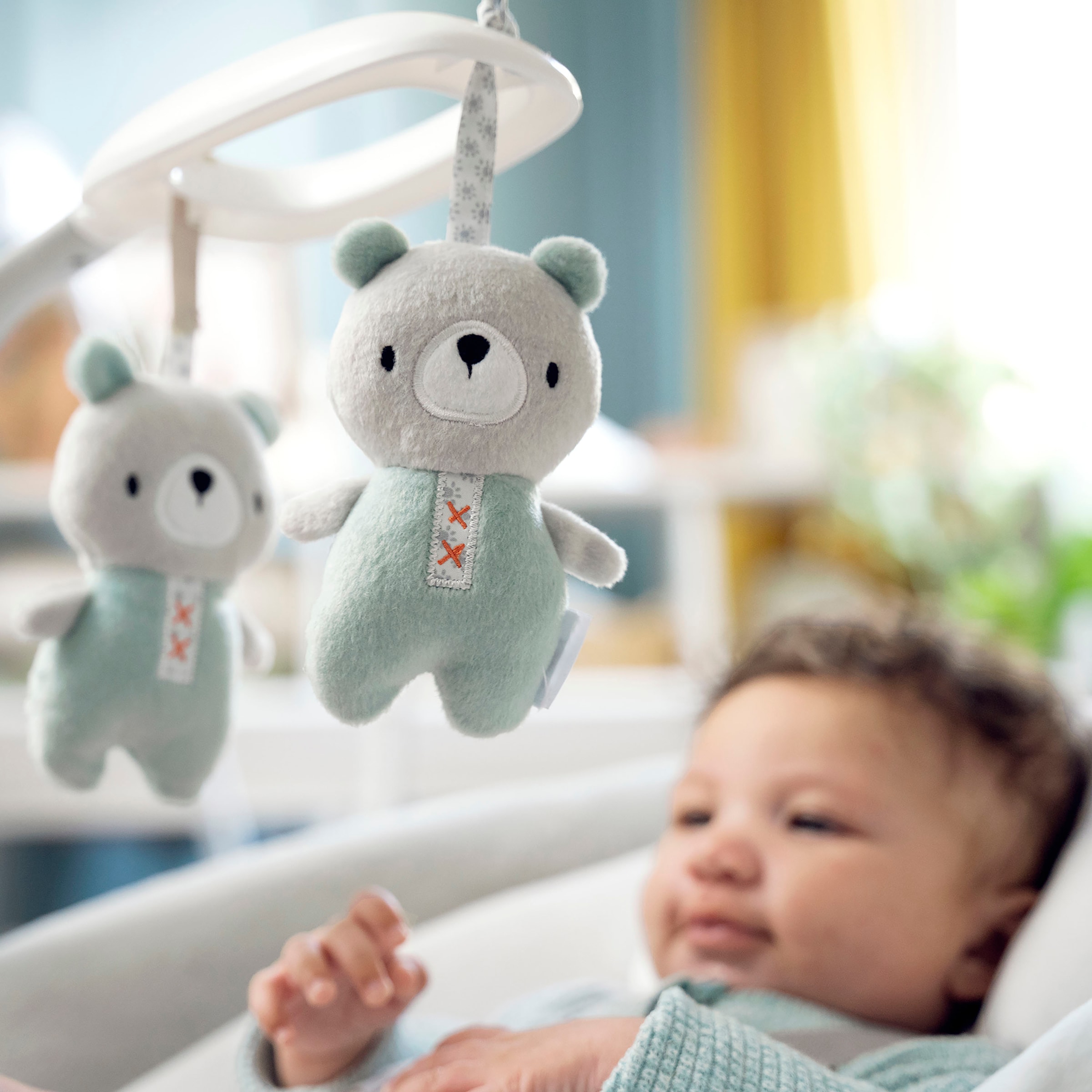 ingenuity Transat pour bébé »SimpleComfort Compact Soothing Swing & Rocker - Raylan« mit Sound-Effekt