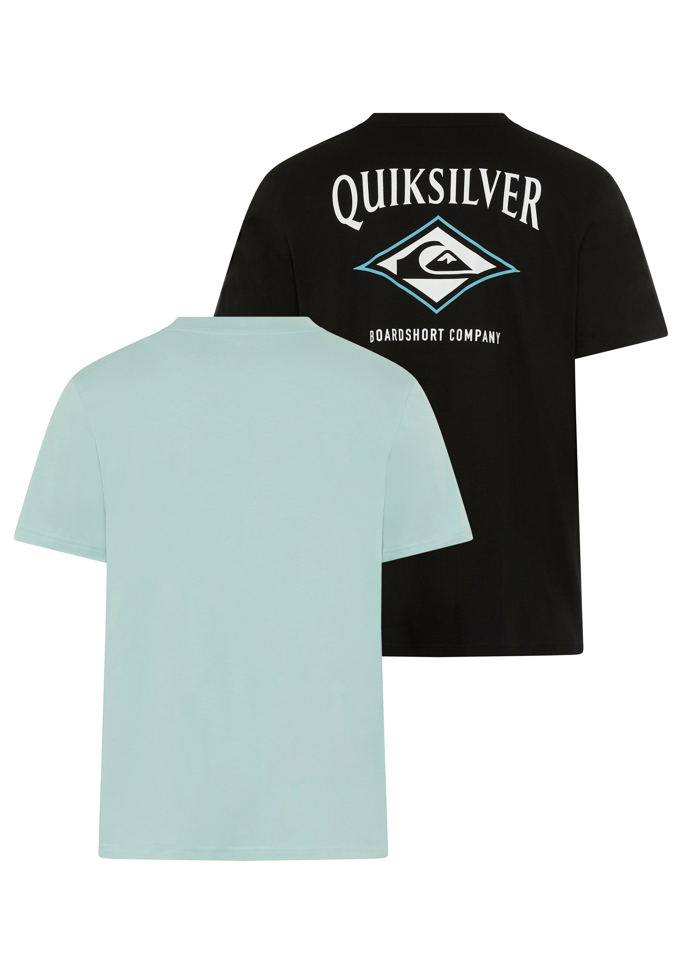 Quiksilver T-shirt »STAY IN RETRODREAM PACK« Paquet, 2 Lot de 2, manches courtes, en coton