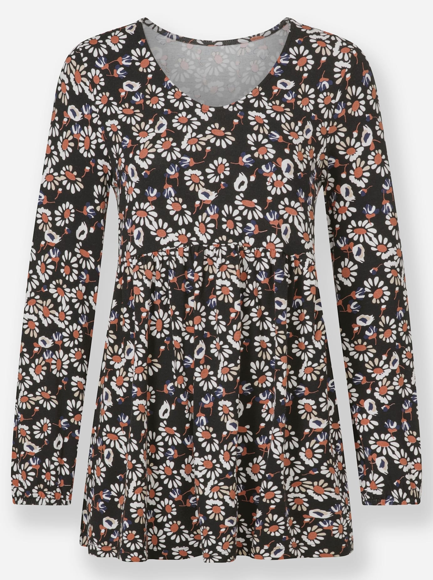 Inspirationen Langarmshirt »Druck-Tunika« 1 Stk.