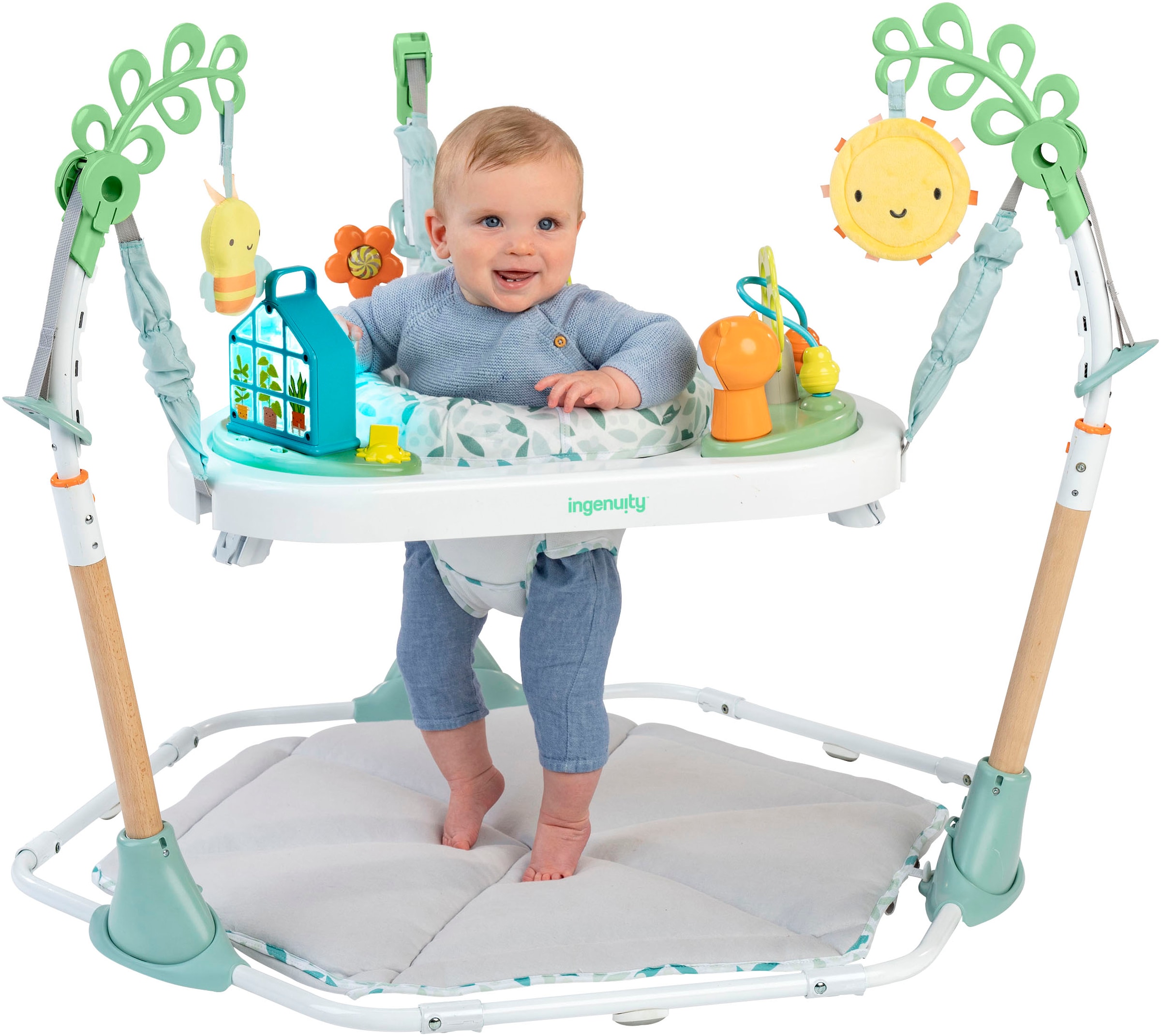 ingenuity Spielcenter »Tummy to Toes™ 6-in-1 Milestones Center« mit Licht und Sound