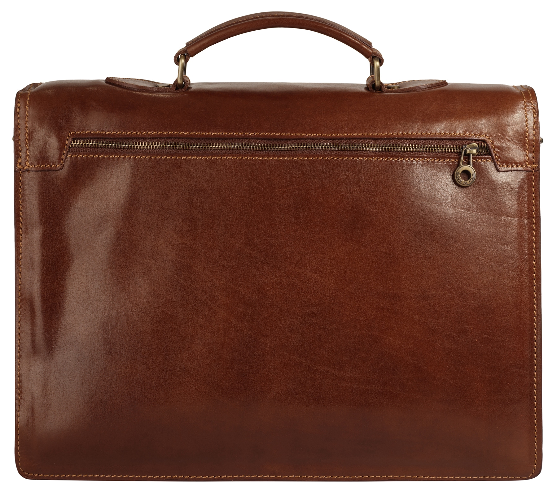 Piké Mallette echt Leder, Made in Italy