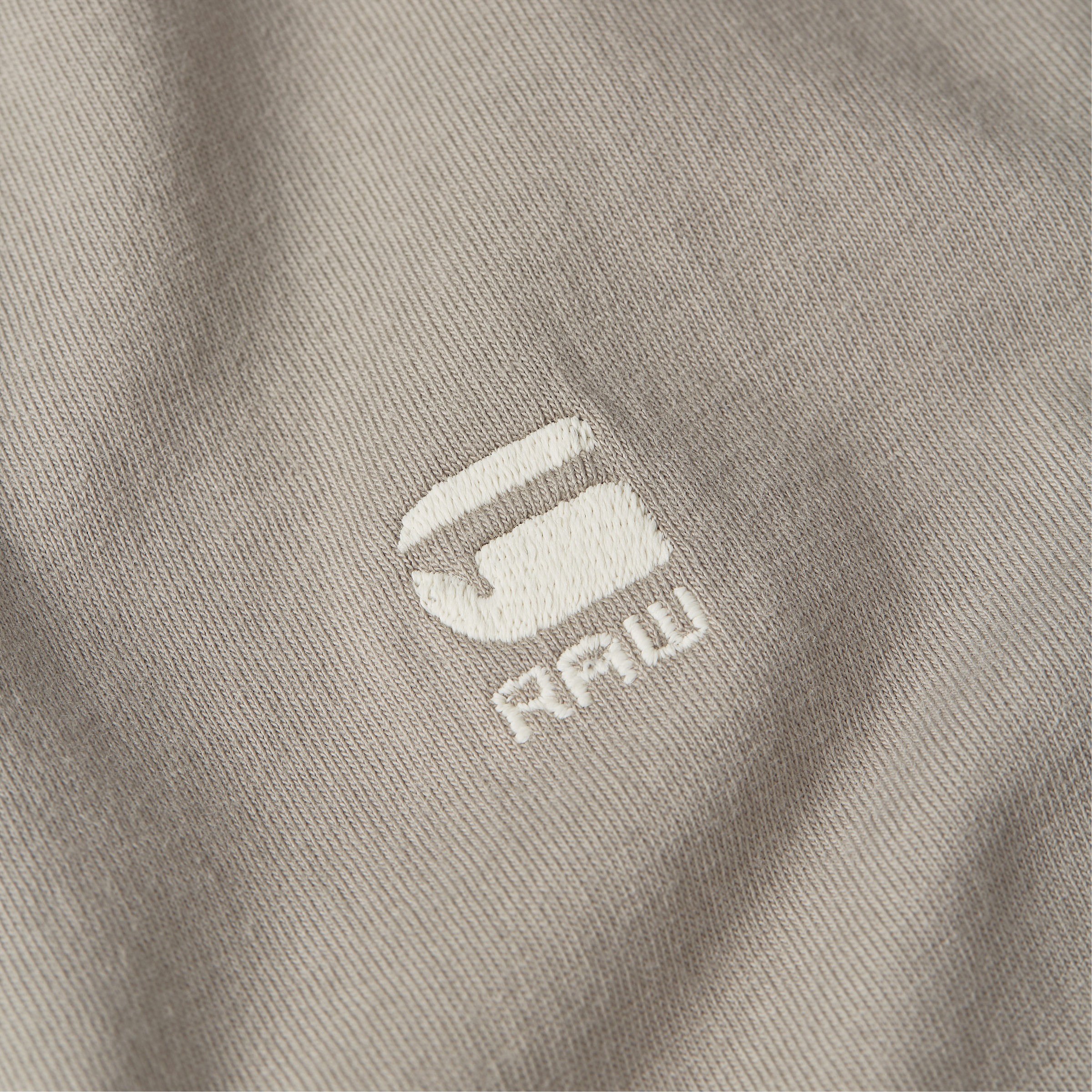 G-STAR T-shirt »Nifous« Rundhals, mit Rippeinsatz