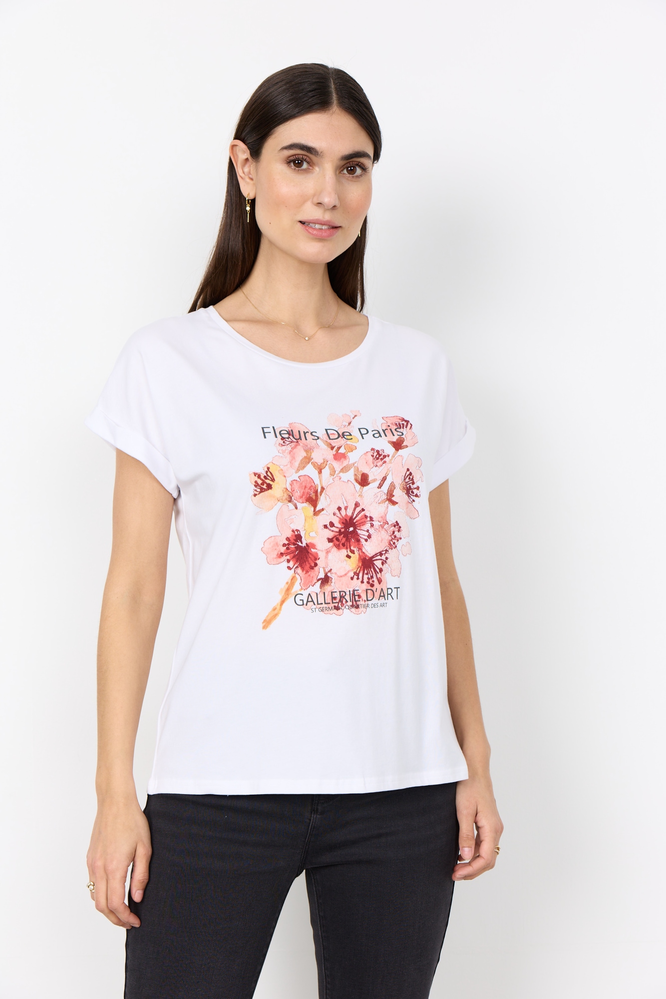 soyaconcept T-shirt »SC-RINA FP 18« coton avec stretch