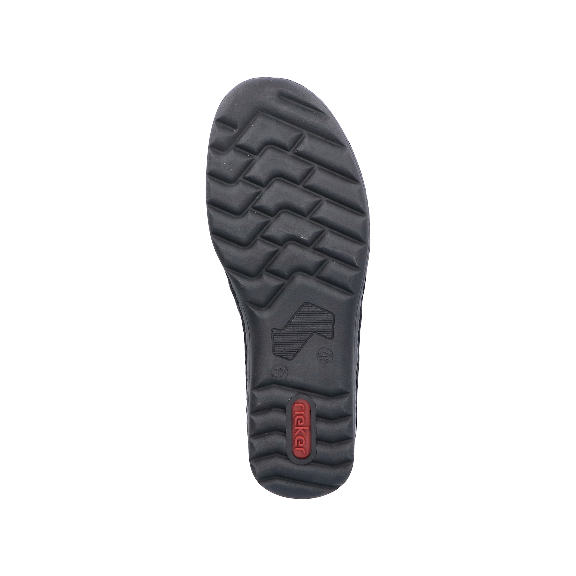 Rieker Slipper  Halbschuh, Schlupfschuh mit Ziernaht und Gummizug
