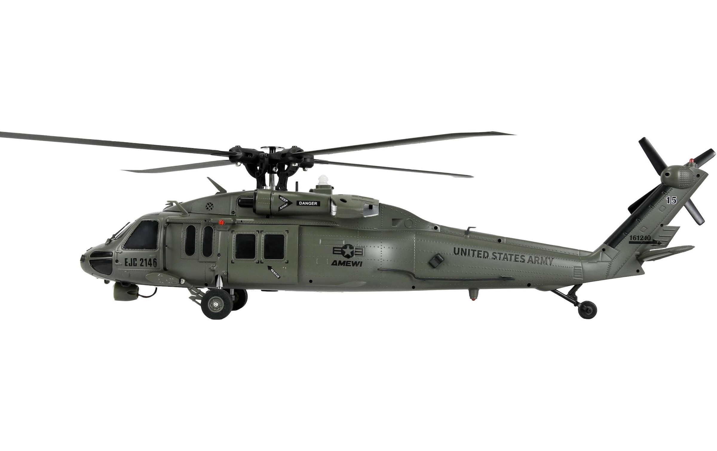 Amewi Hélicoptère RC »UH60 Black Hawk Marine CP RTF«