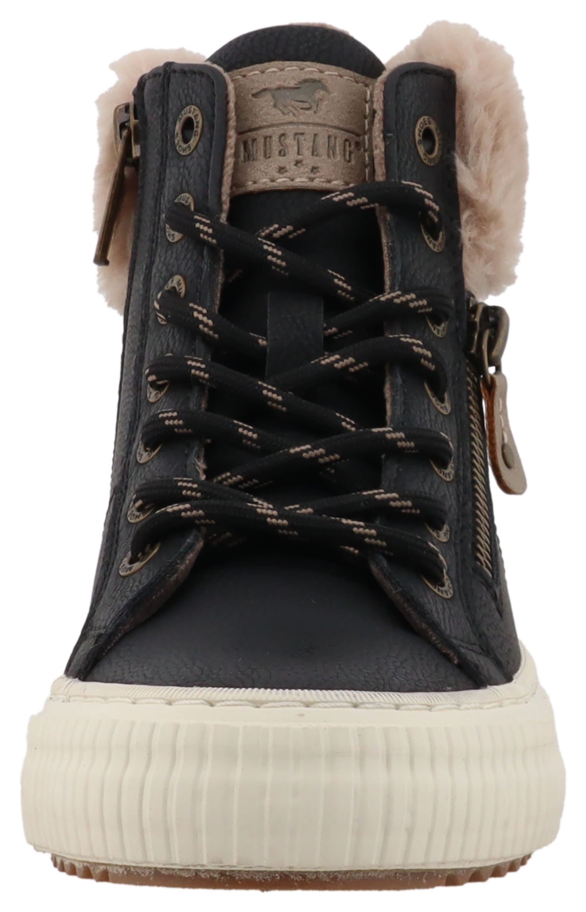 Mustang Shoes Bottes d'hiver »Kalua«  baskets à plateforme, bottes d’hiver avec fermeture éclair