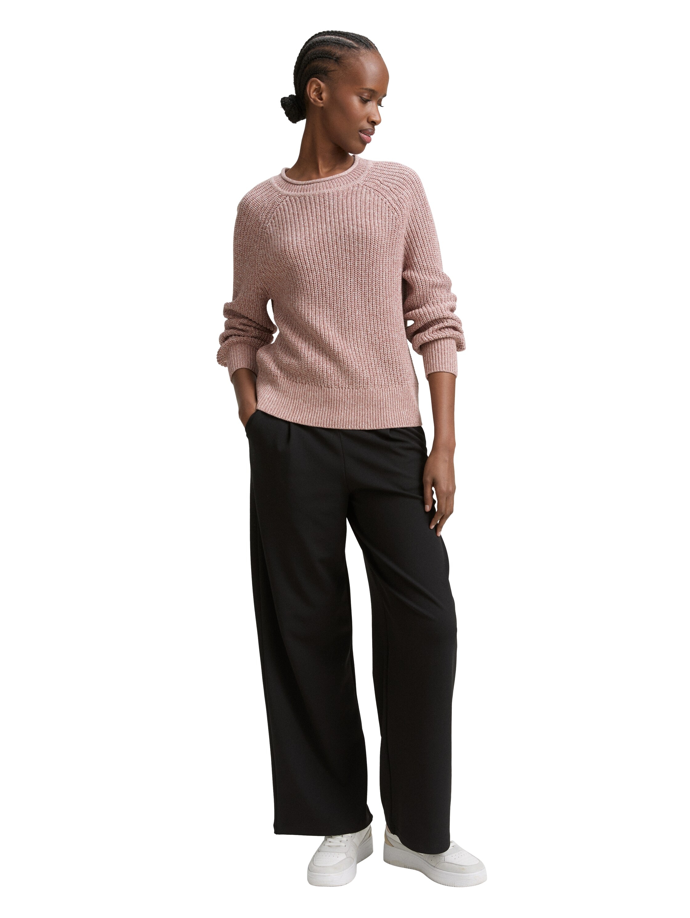 TOM TAILOR Denim Strickpullover mit Strick-Struktur