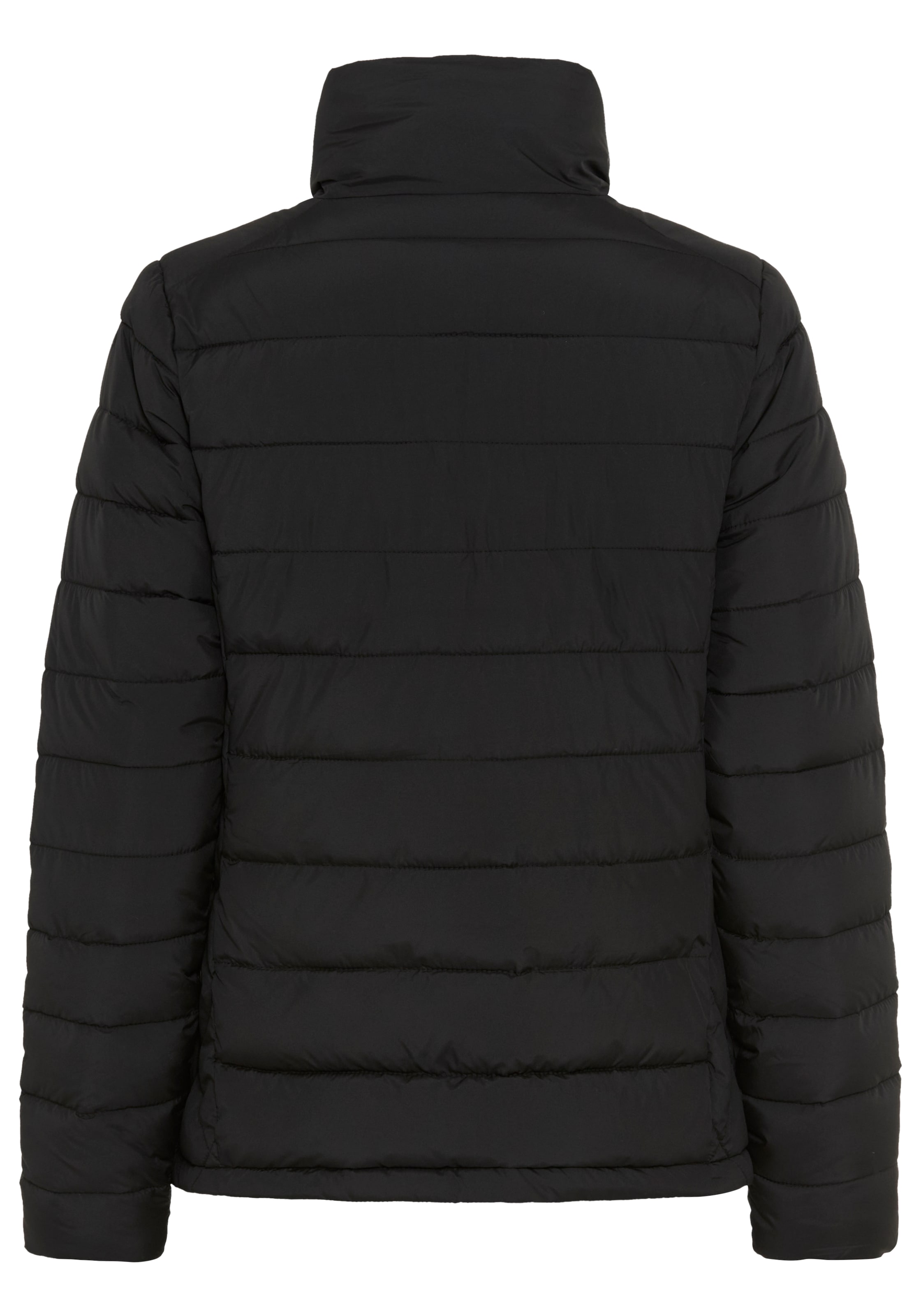 Polarino Veste matelassée veste légère de mi-saison avec empiècement latéral et col montant