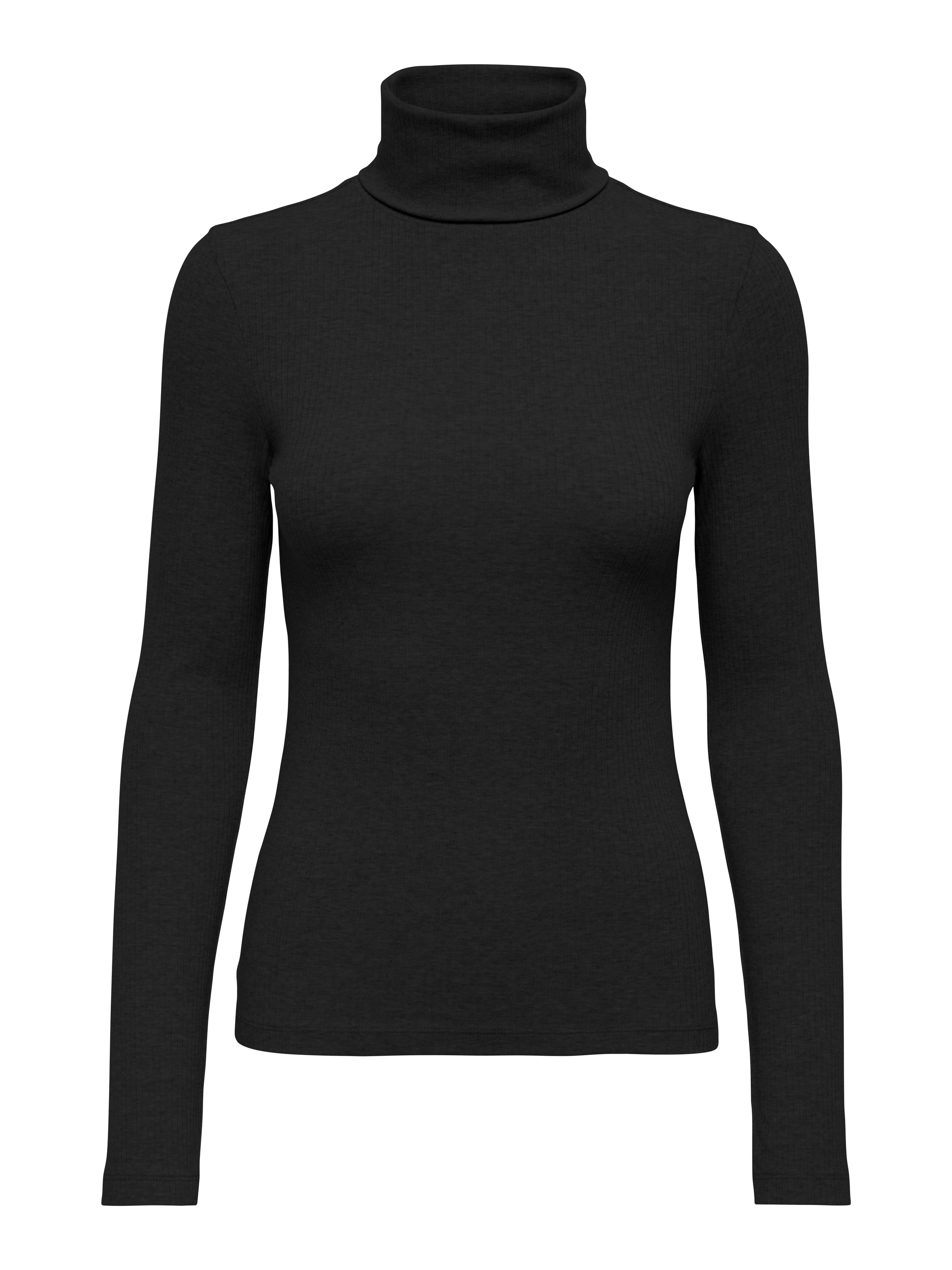 JDY Rollkragenshirt »JDYRENO LS HIGHNECK TOP JRS DIA« Baumwollmischung