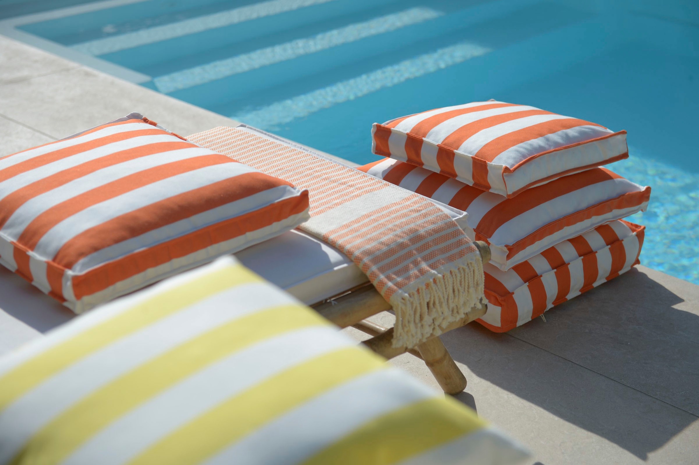 H.O.C.K. Coussin d'assise »Classic Streifen« mit Streifen