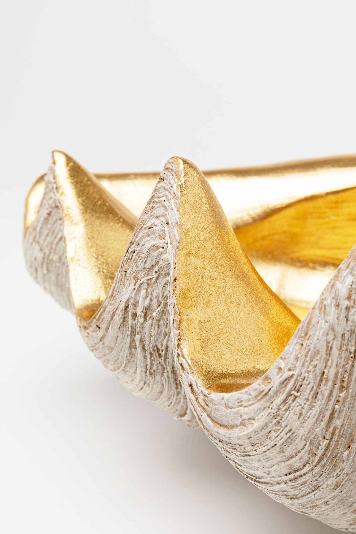Kare Design Schale »Noble Shell 41x27cm« aus Polyresin (Kunststein) aus Polyresin