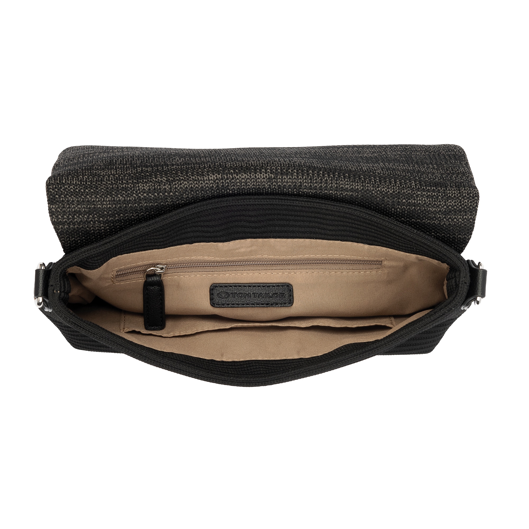 TOM TAILOR Sac à bandoulière »Vesna« Sac épaule pour femmes en maille fonctionnelle sportive aux formes décontractées