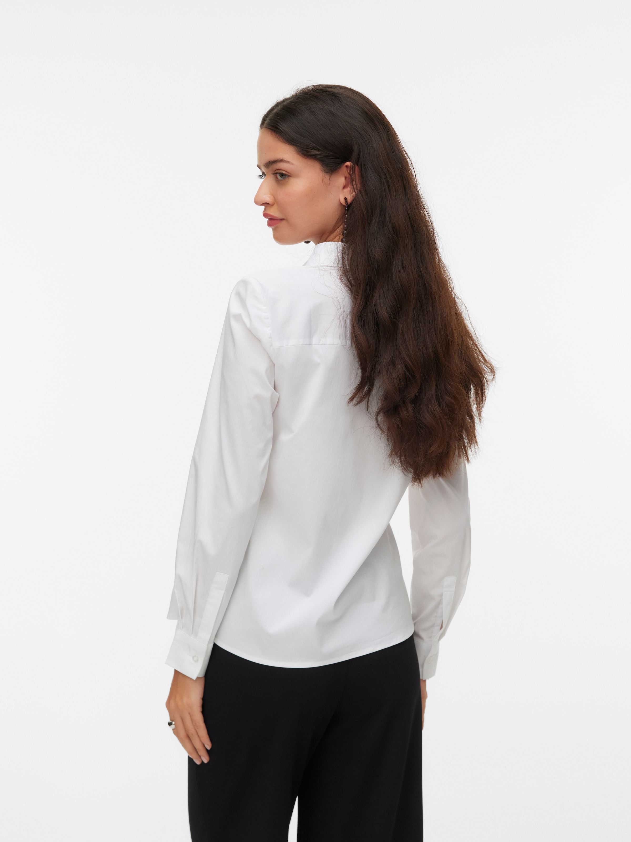 Vero Moda Blouse à manches longues »VMSOPHIE LS SHIRT WVN NOOS« Baumwollmischung