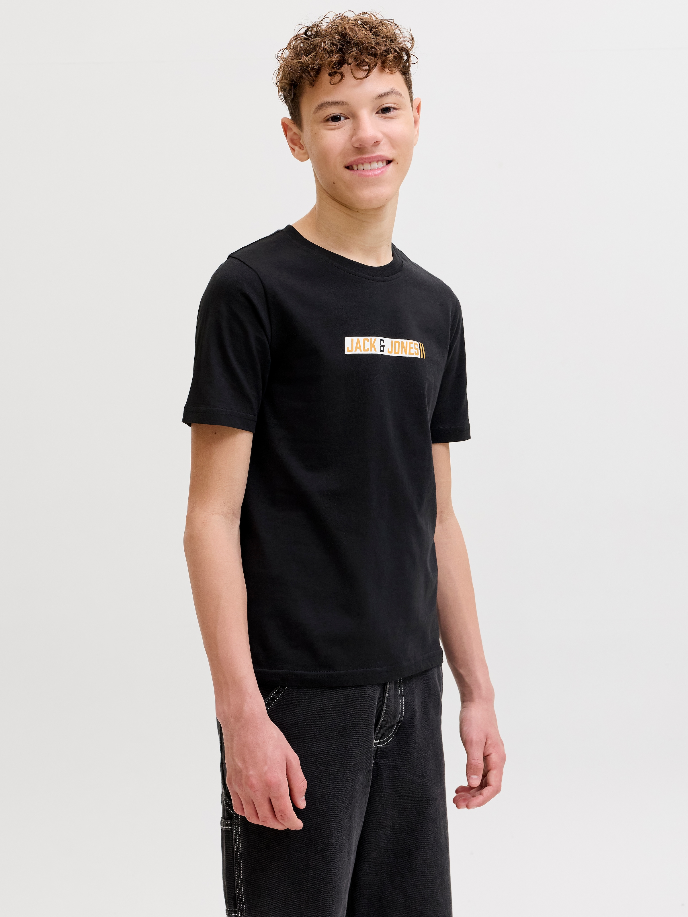 Jack & Jones Junior T-Shirt »JJMUNK TEE SS CREW NECK SN JNR« Baumwolle, regular fit