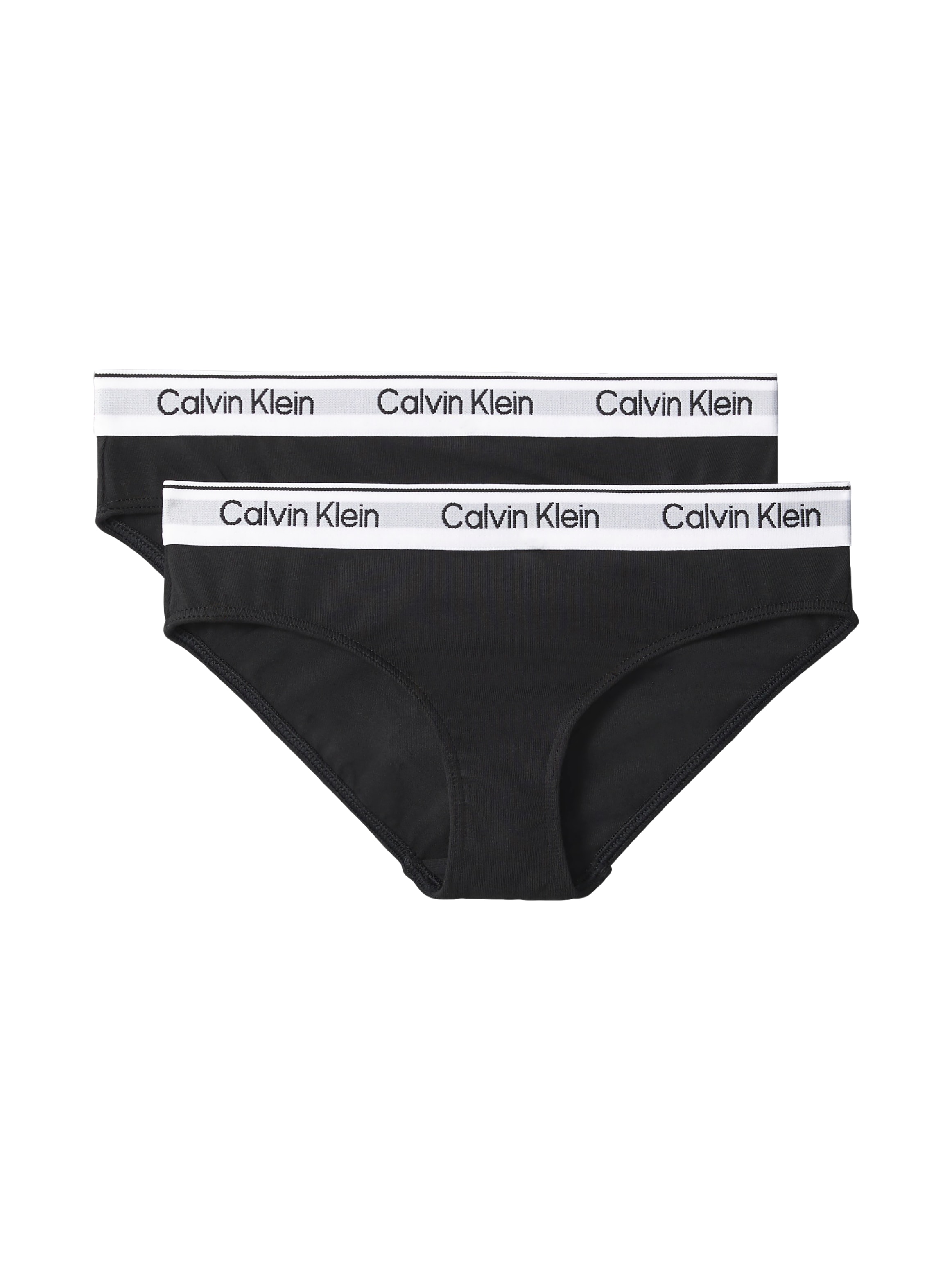 Calvin Klein Underwear Slip brésilien »2PK BIKINI« Packung, 2er-Pack, 2 cuis mit Logobund