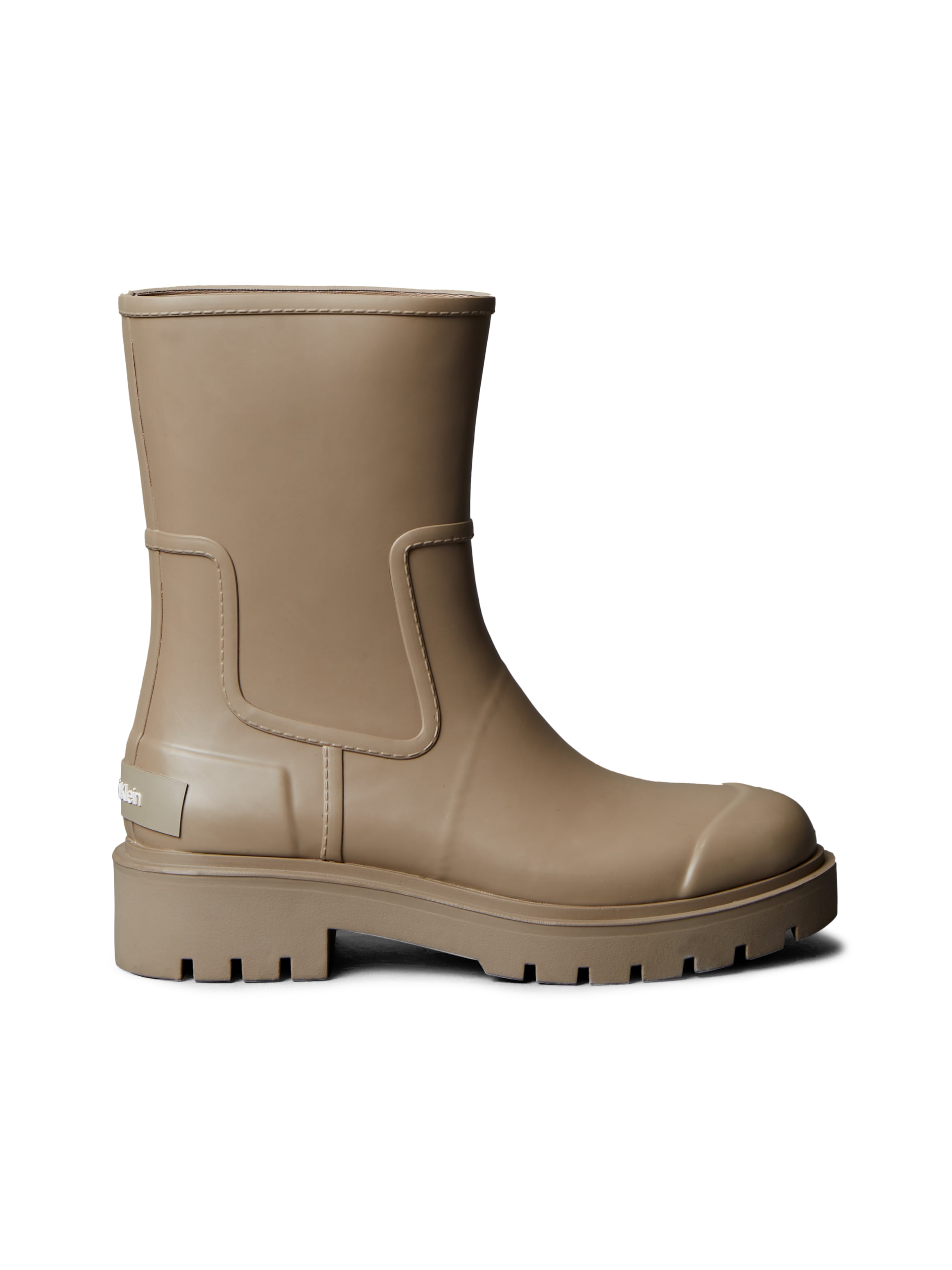 Calvin Klein Jeans Bottes en caoutchouc »MID RAINBOOT RUBBER«  Bottes en caoutchouc, bottines de pluie, semelle profilée - forme étroite