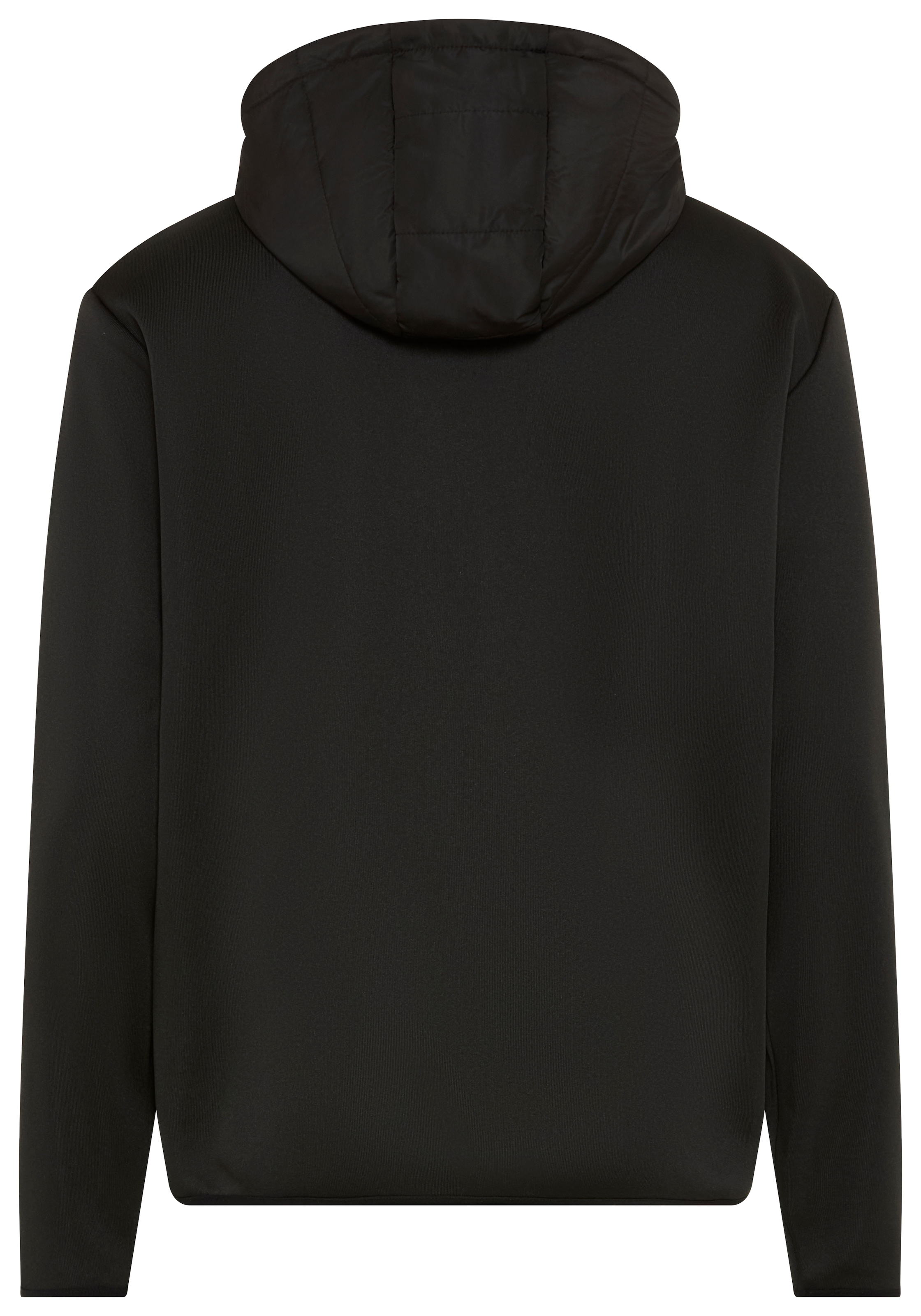 KangaROOS Veste hybride mit Kapuze mit Kapuze und Kordelzügen, mit Fleece-Innenfutter, Übergangsjacke