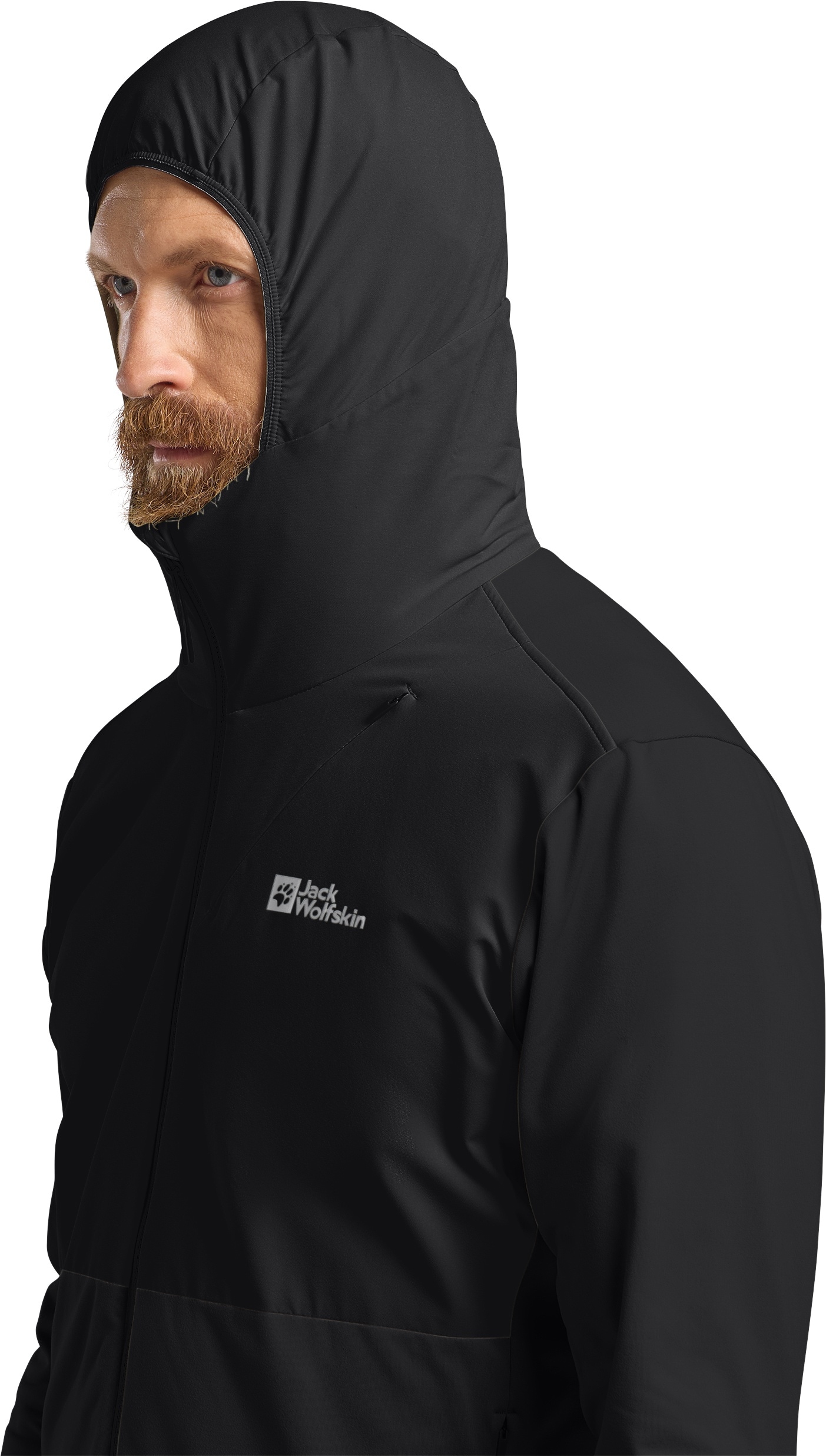 Jack Wolfskin Kapuzenfleecejacke »PRELIGHT TRAIL HOODY M« mit Kapuze