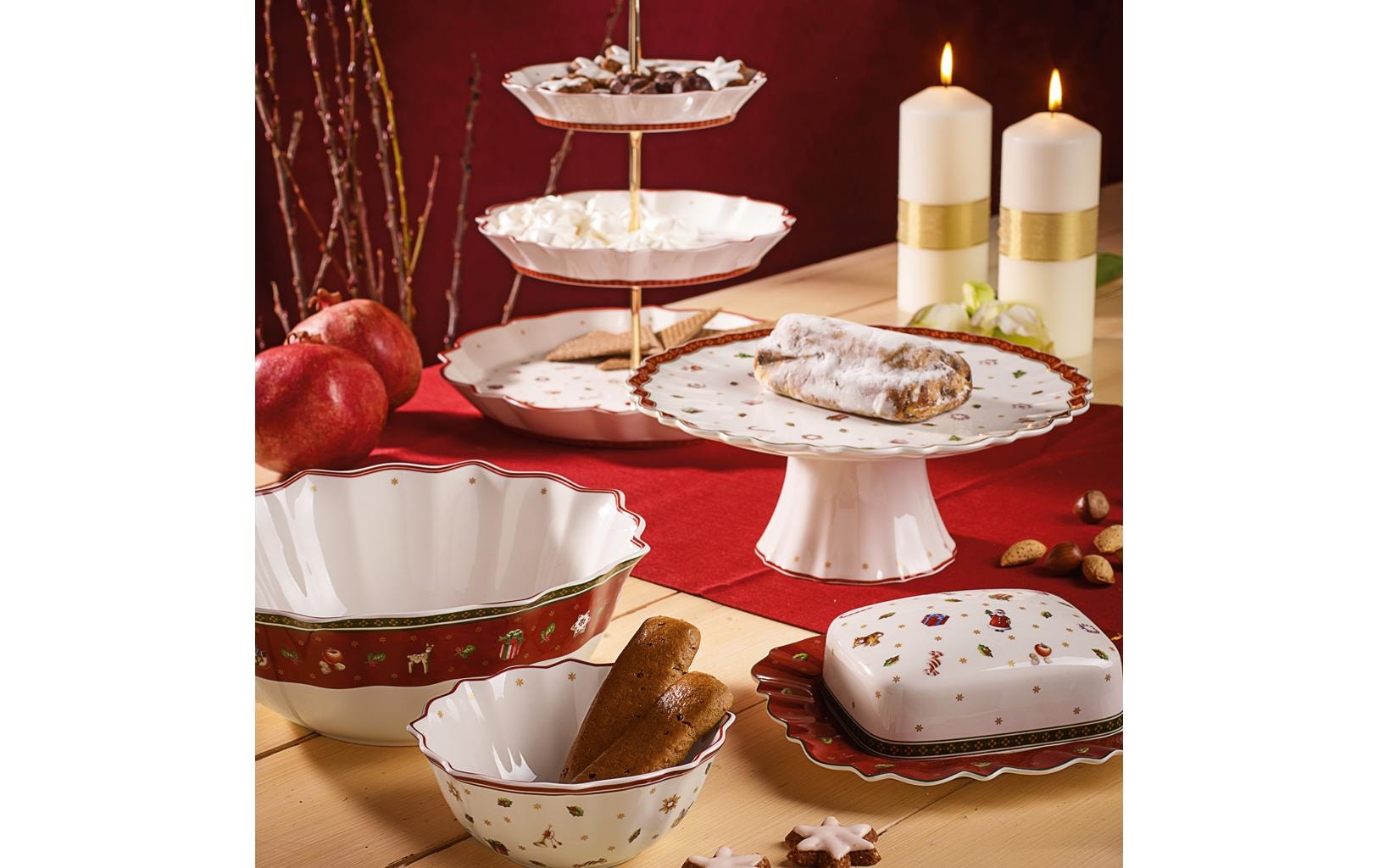 Villeroy & Boch »Villeroy & Boch Tortenplatte Toy's Delight Porzellan 21 cm«