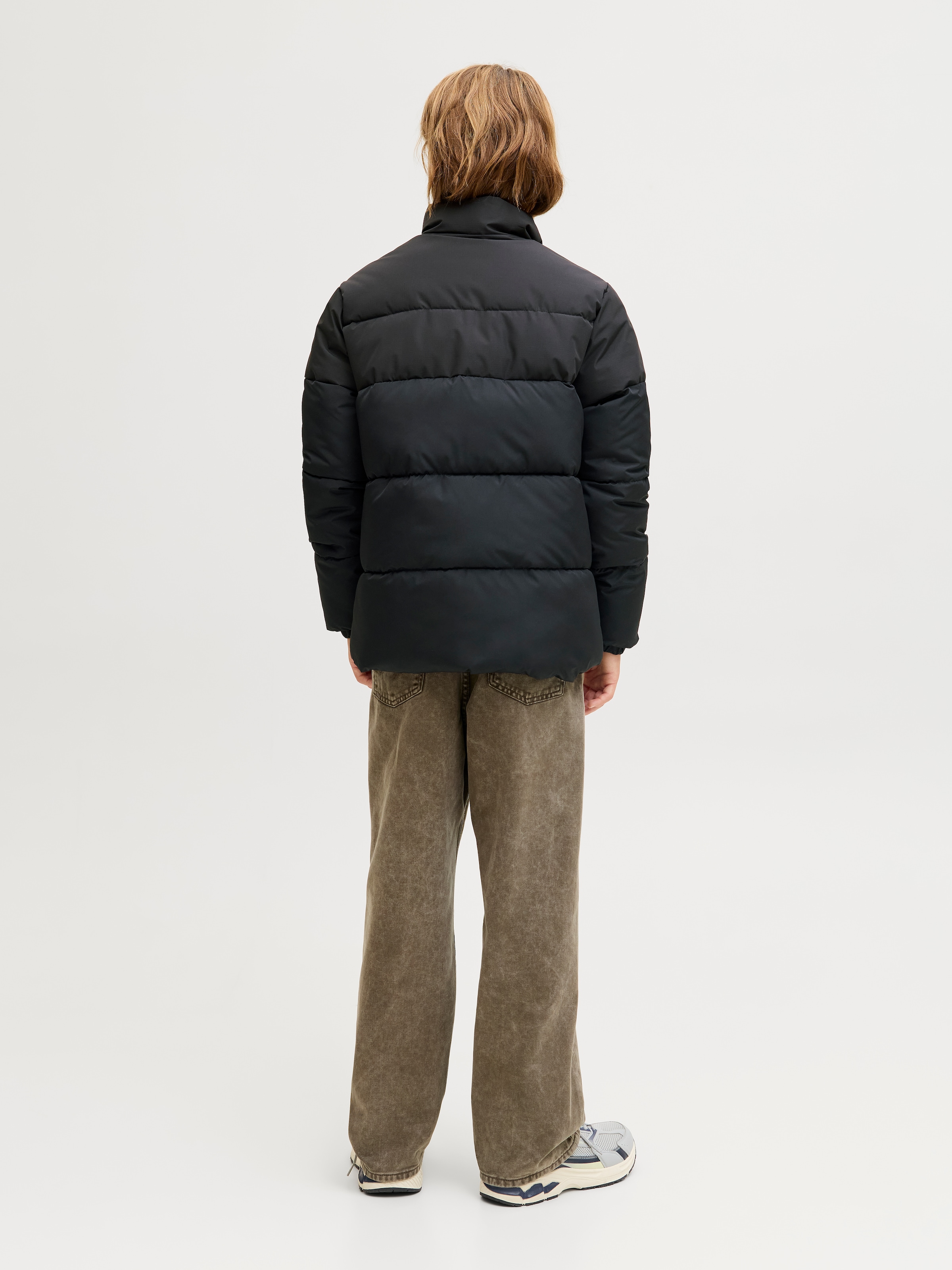 Jack & Jones Junior Steppjacke »JJMAZE PUFFER COLLAR JNR« ohne Kapuze