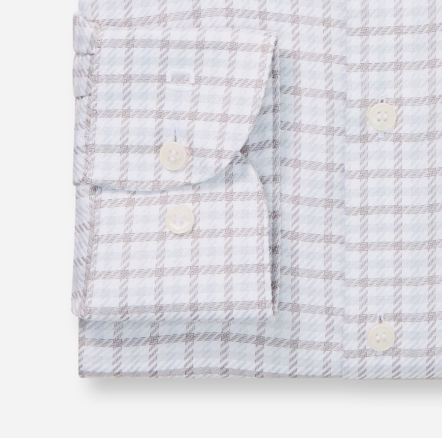 OLYMP Chemise à manches longues »Level Five« Businesshemd, body fit, Royal Kentkragen, Karomuster