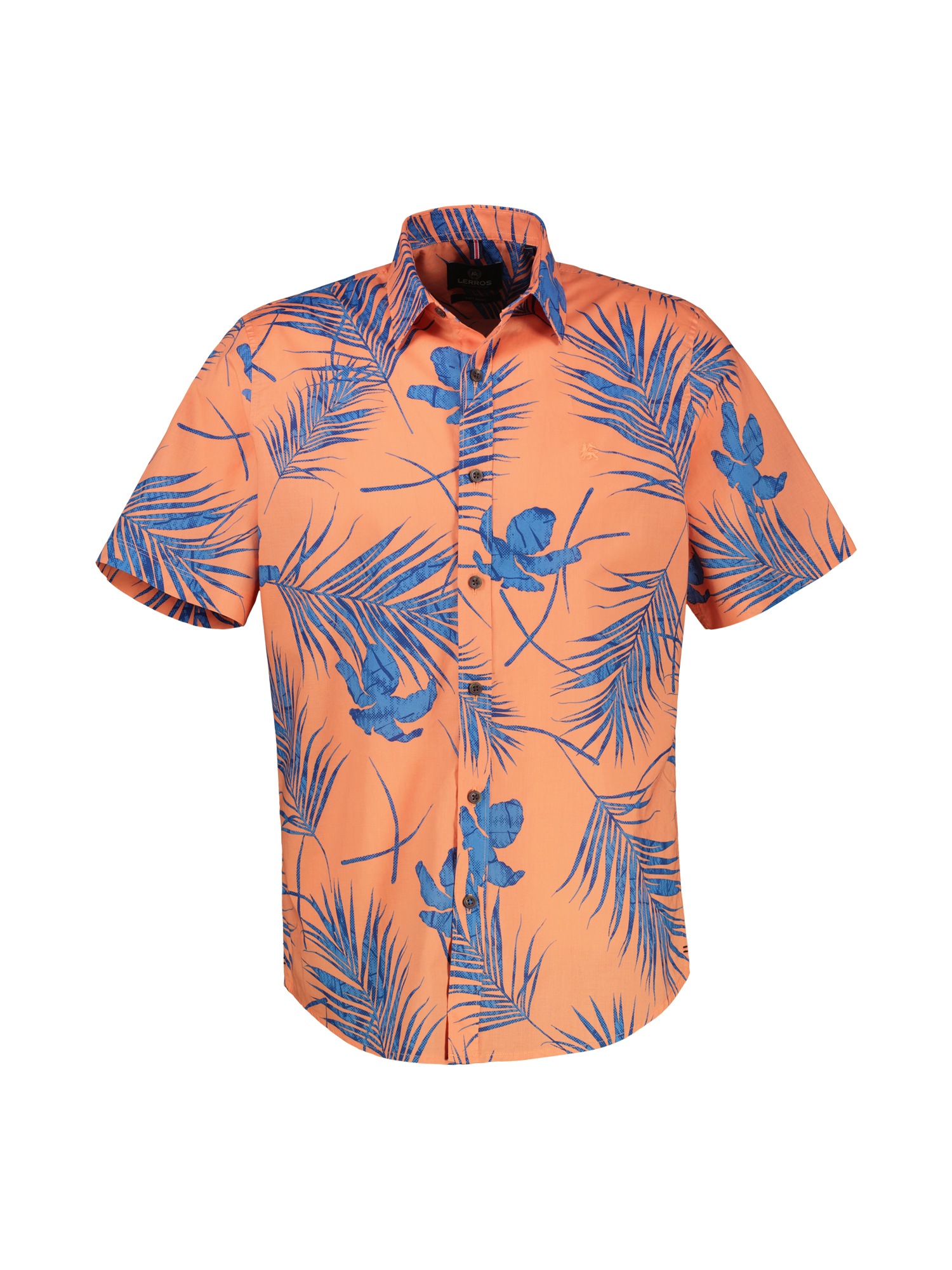 LERROS Chemise à manches courtes »Kurzärmeliges Herrenhemd, Hawaiian-Style«