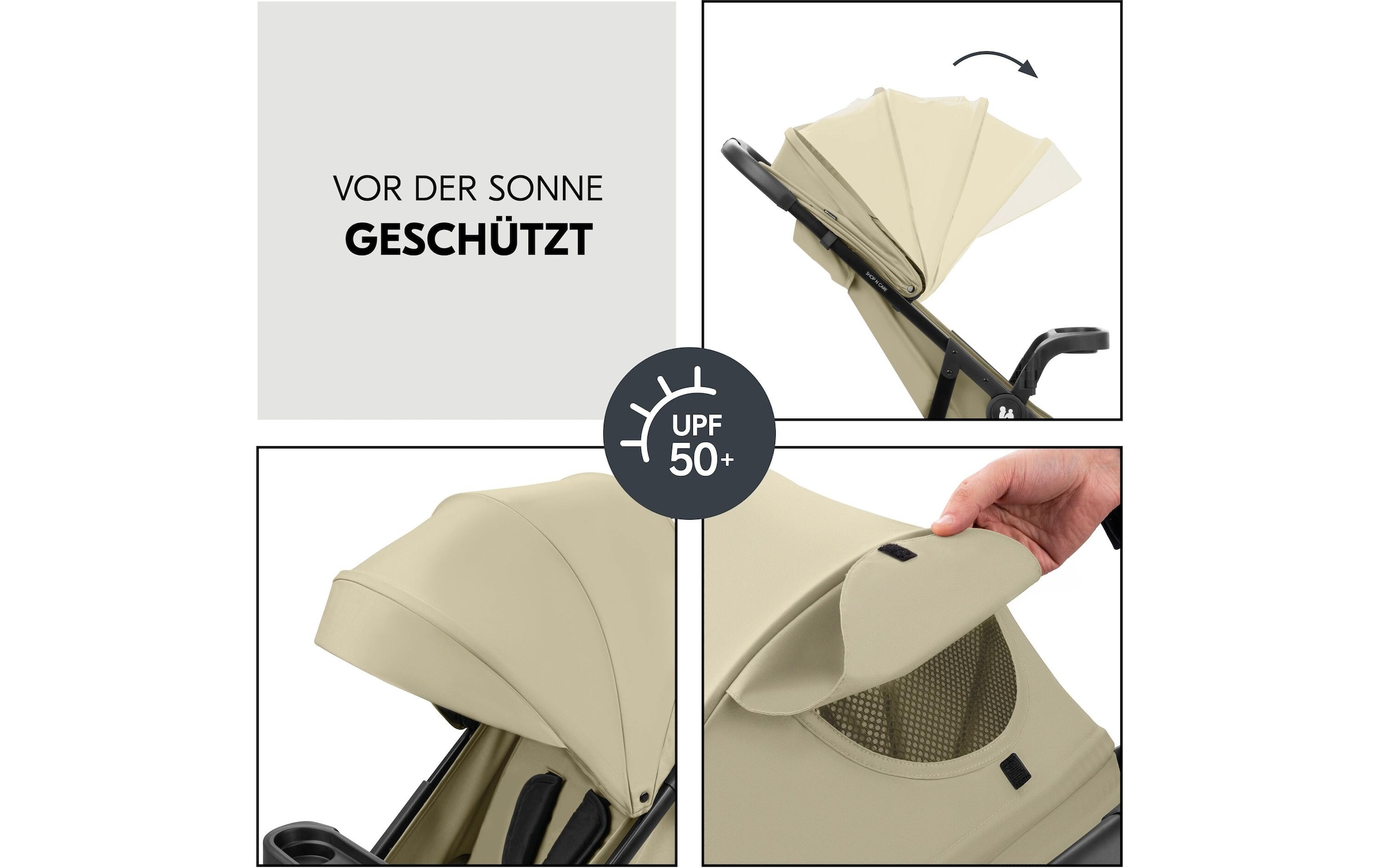 Hauck Poussette pour enfants »Shop N Care Travel Set« 25 kilos