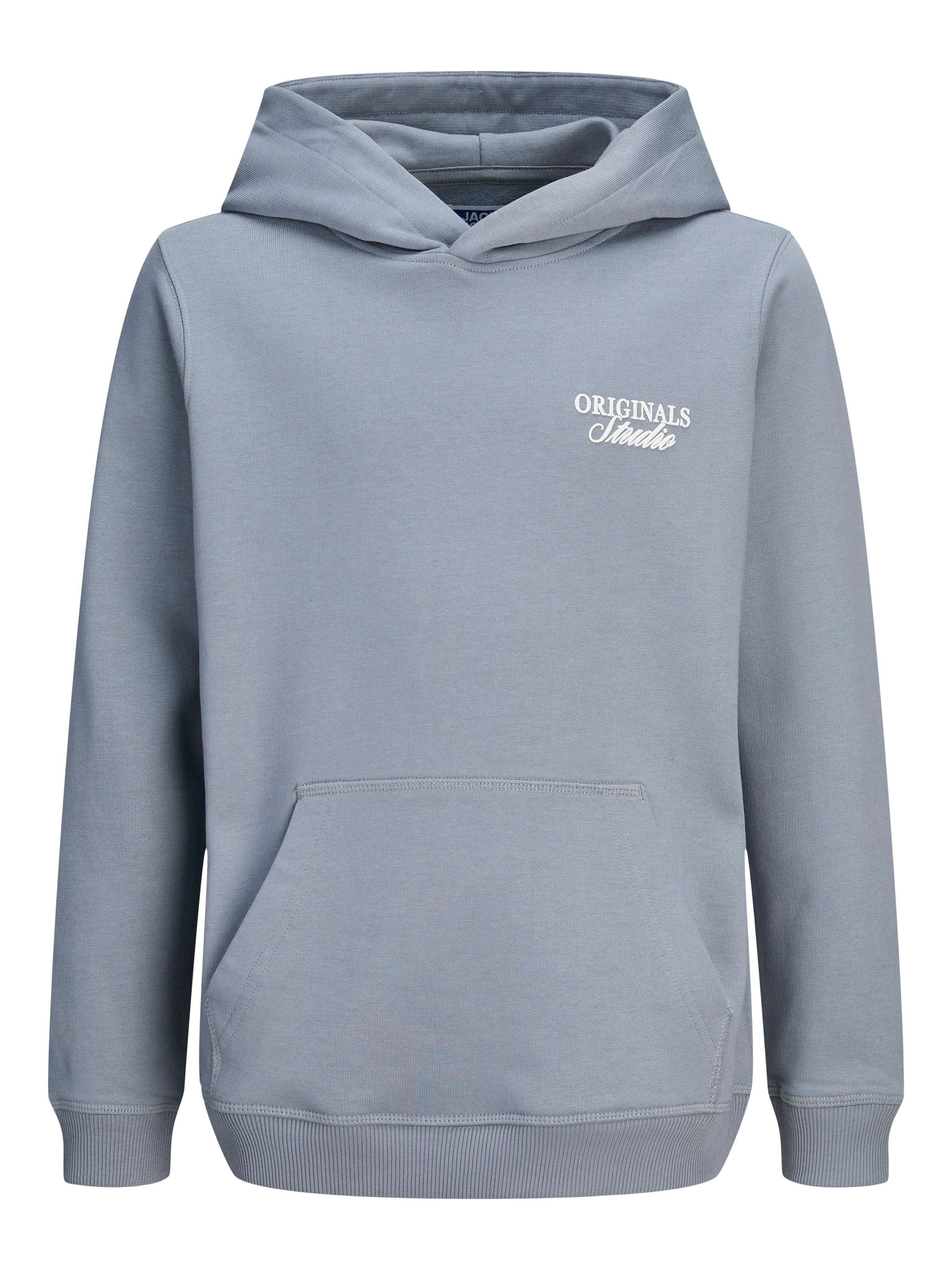 Jack & Jones Junior Sweat à capuche »JORNORREBRO TYPO BACK SWEAT HOOD SN JNR«, Baumwollmischung, relaxed fit, Langarm
