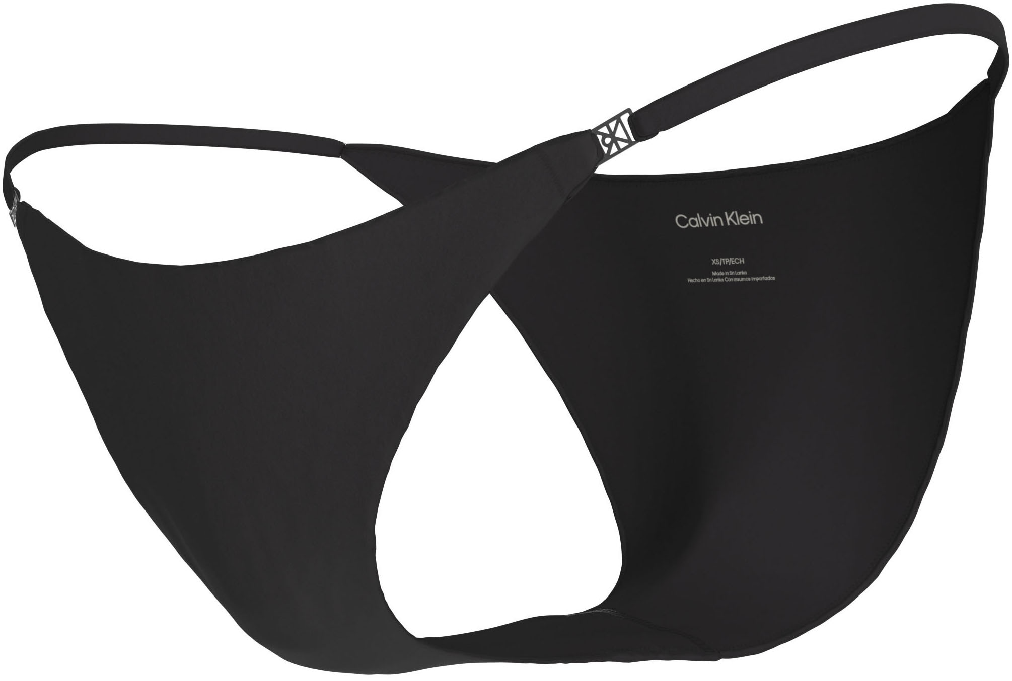 Calvin Klein Underwear Tanga coupe ajustée avec ceinture élastique