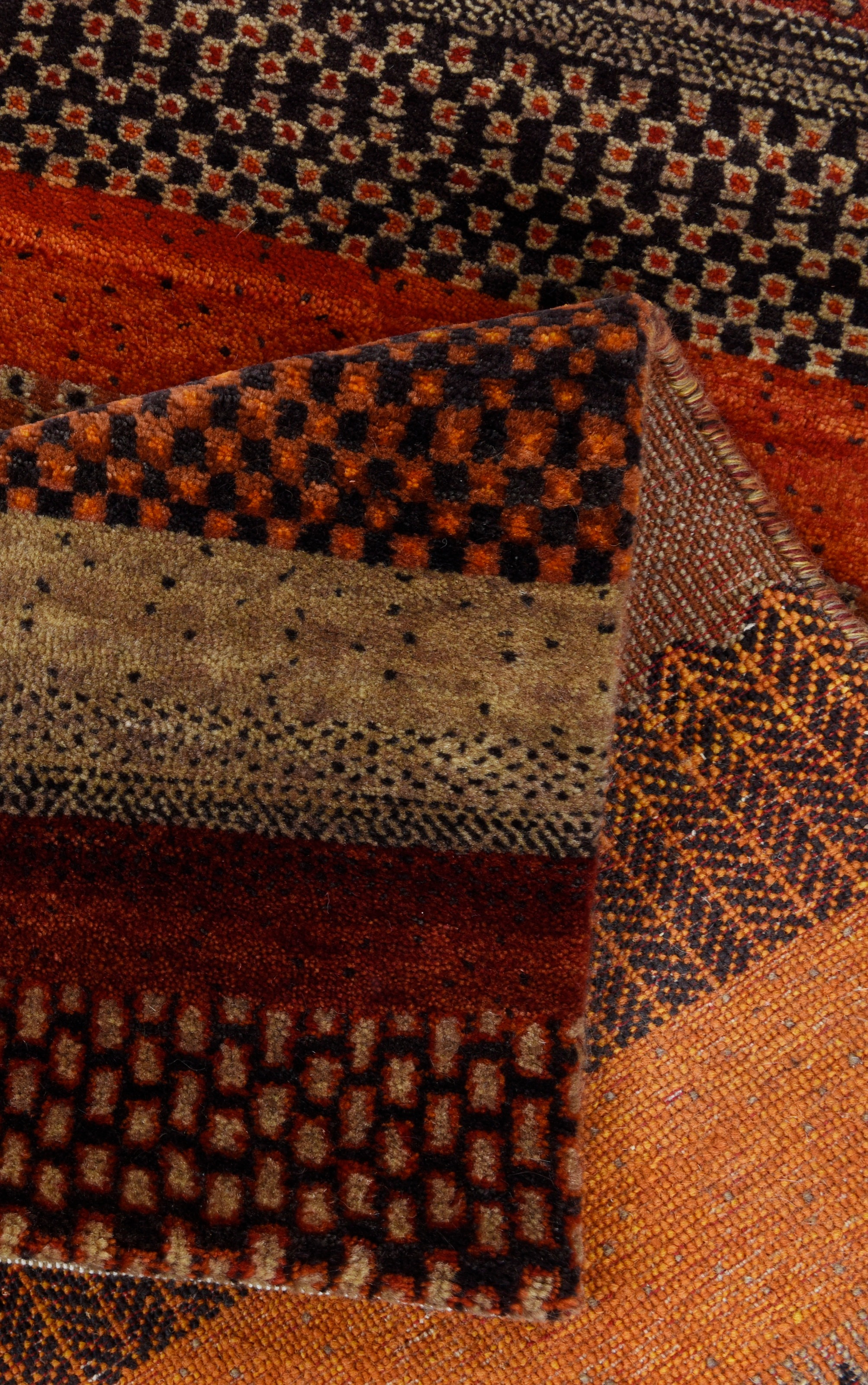 THEKO Wollteppich »Lori Astara 1025« rechteckig 16 mm Höhe reine Wolle, handgeknüpft, ideal im Wohnzimmer & Schlafzimmer