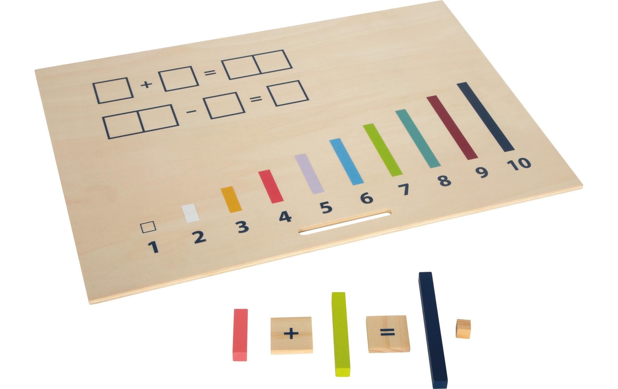 Small Foot Lernspielzeug »Rechenstäbchen mit Zahlen Educate FSC 1« Holzart: Schima, Pappel, Kiefer (China)