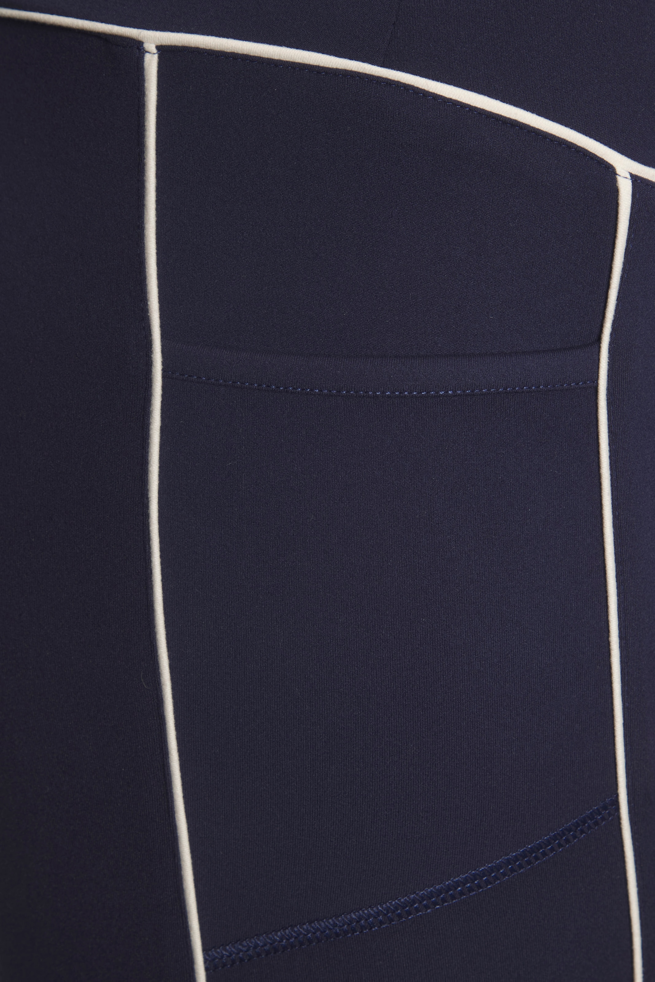 Copenhagen Studios Leggings fonctionnels  mit Paspeln und Logodruck