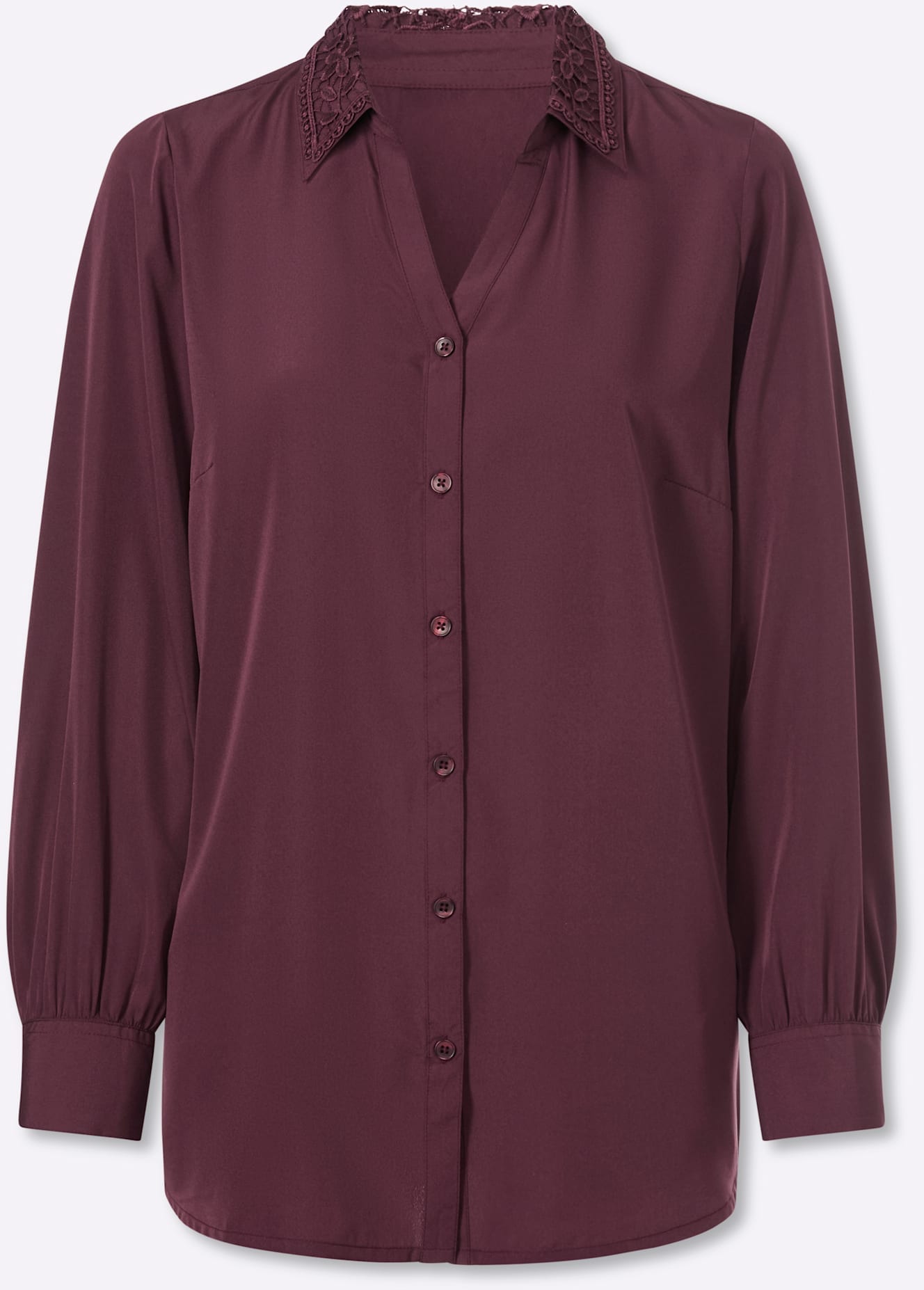 Classic Basics Spitzenbluse
