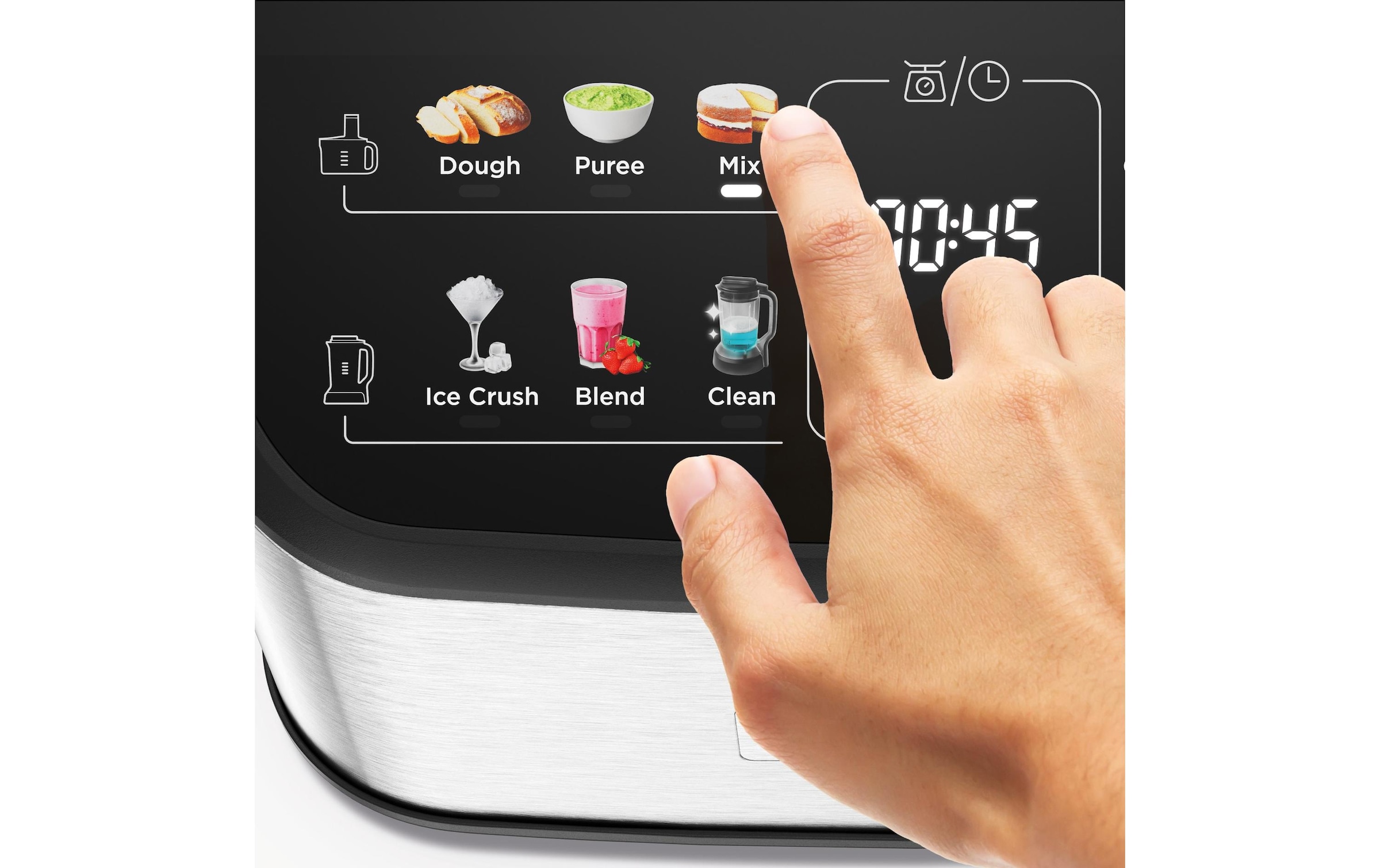 Kenwood Robot de cuisine »MultiPro One Touch FDM73.850SS«