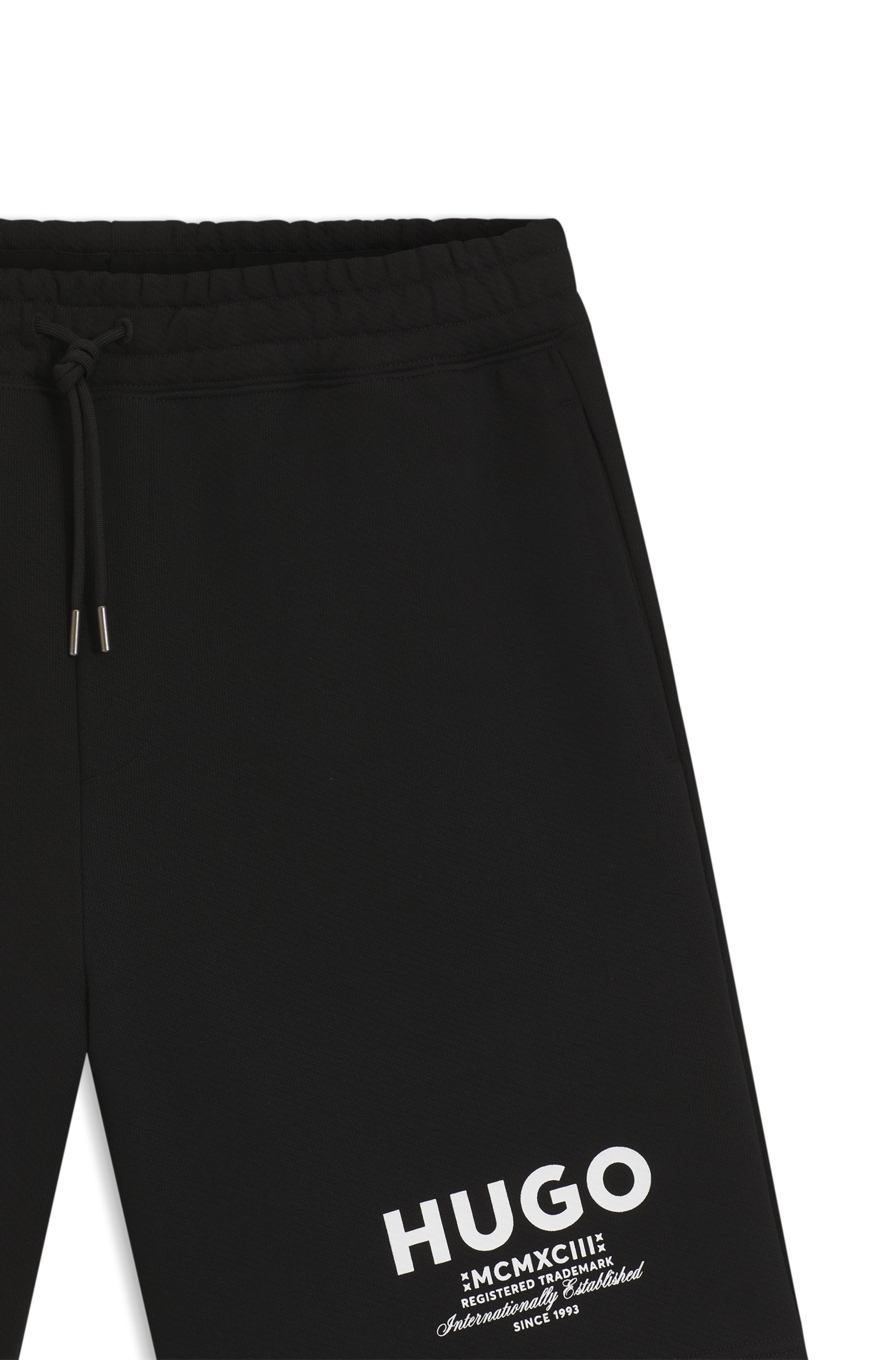 HUGO Blue Sweatshorts »Nomario«  mit grossem Druck