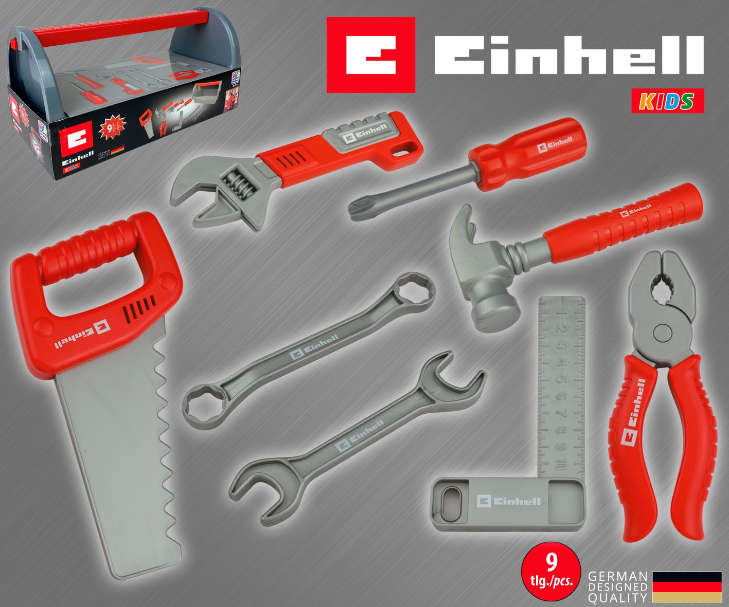 Happy People Spielwerkzeugkoffer »EINHELL Kids Werkzeugbox«