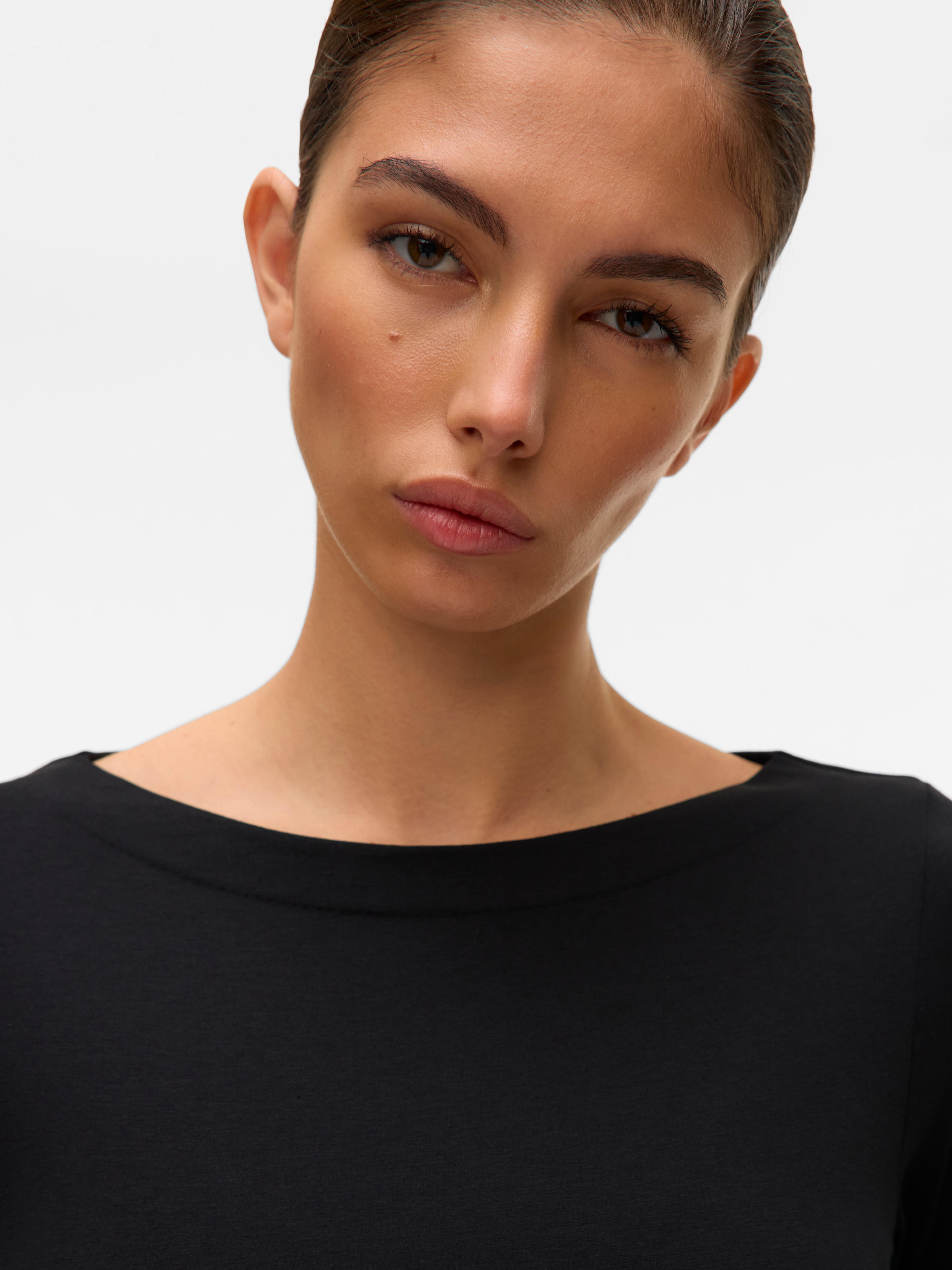 Vero Moda T-shirt à manches 3/4 »VMPANDA MODAL 3/4 TOP JRS NOOS« Baumwollmischung, regular fit